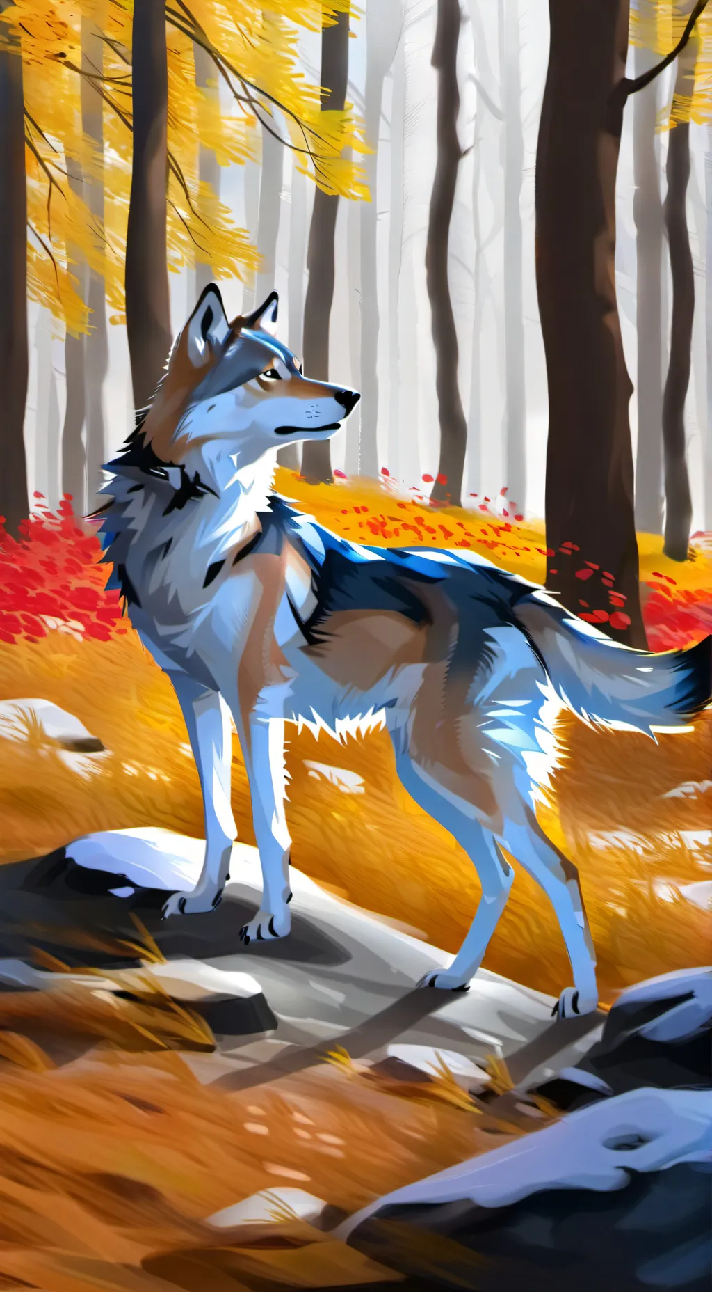 ai character: Barker  background