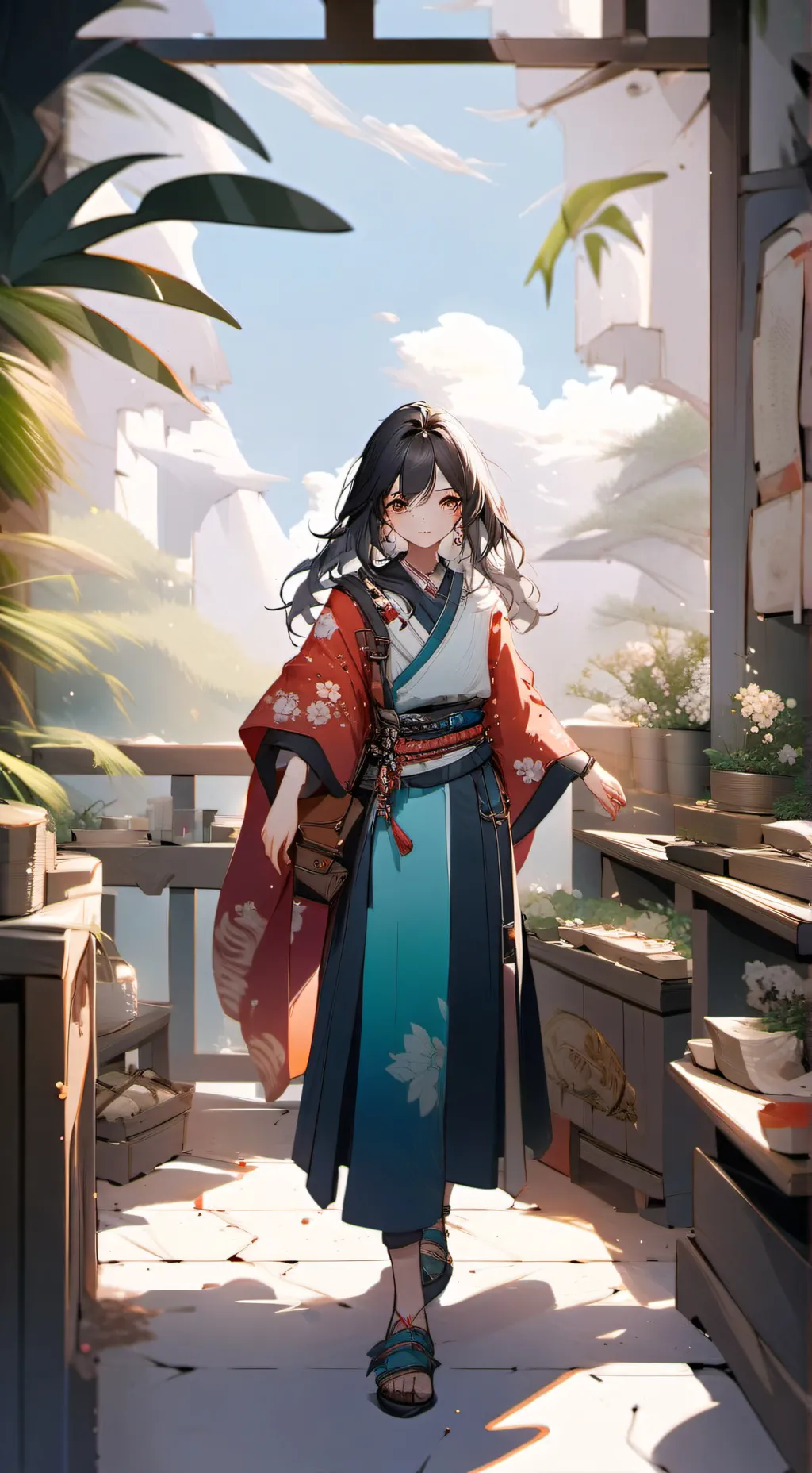 ai character: blayblade X background