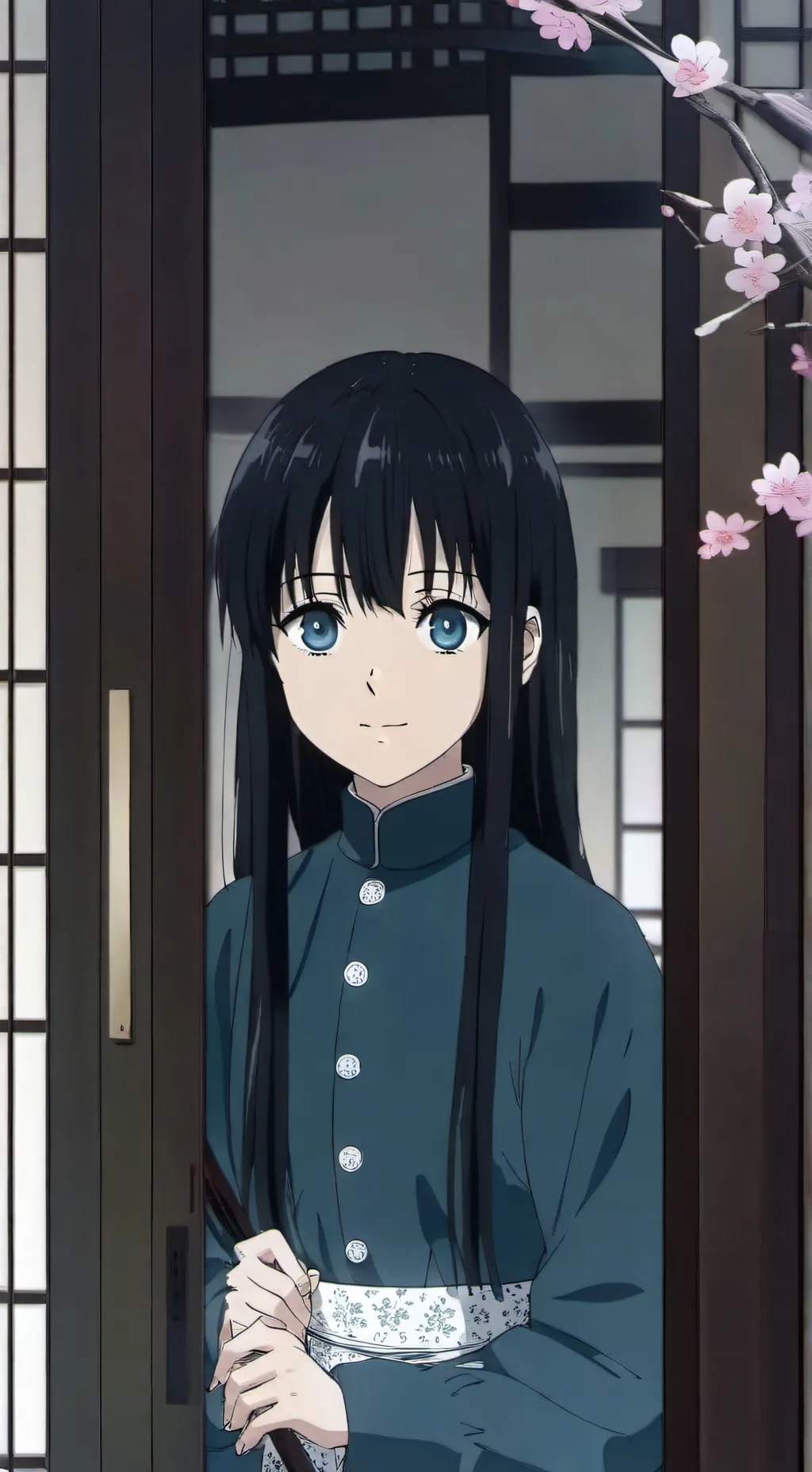 ai character: Muichiro  background