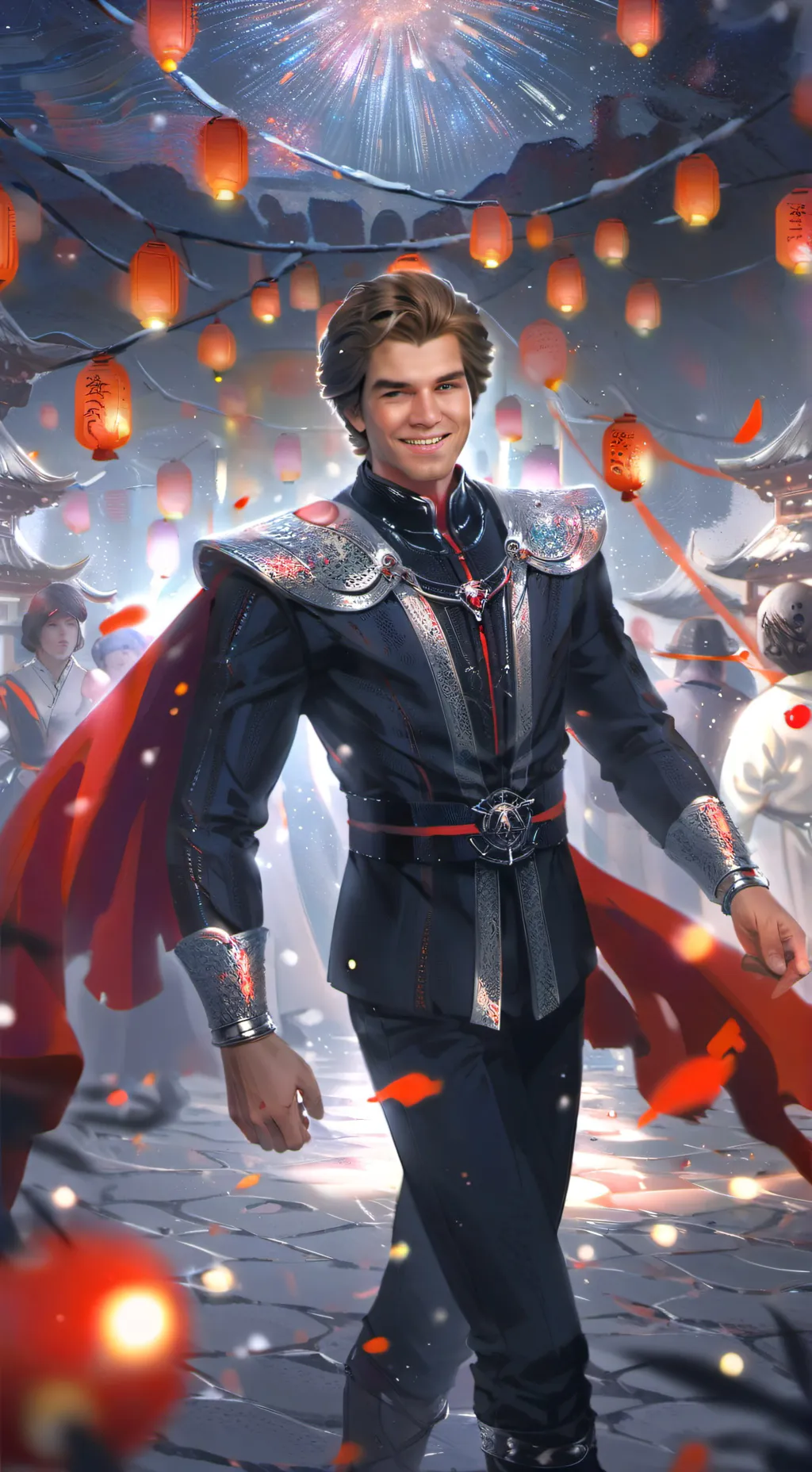 ai character: Figlio/a di Andrew background