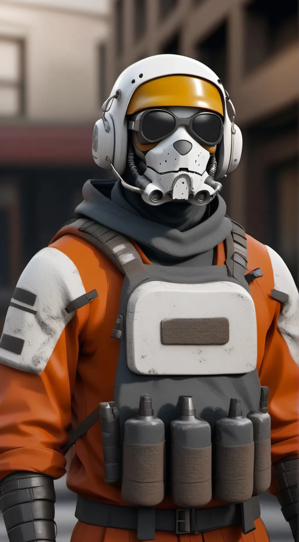 ai character: арбуз background