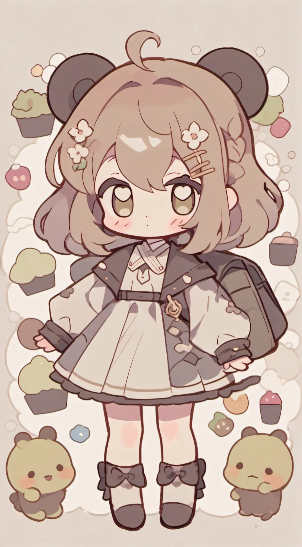 ai character: tu primita background