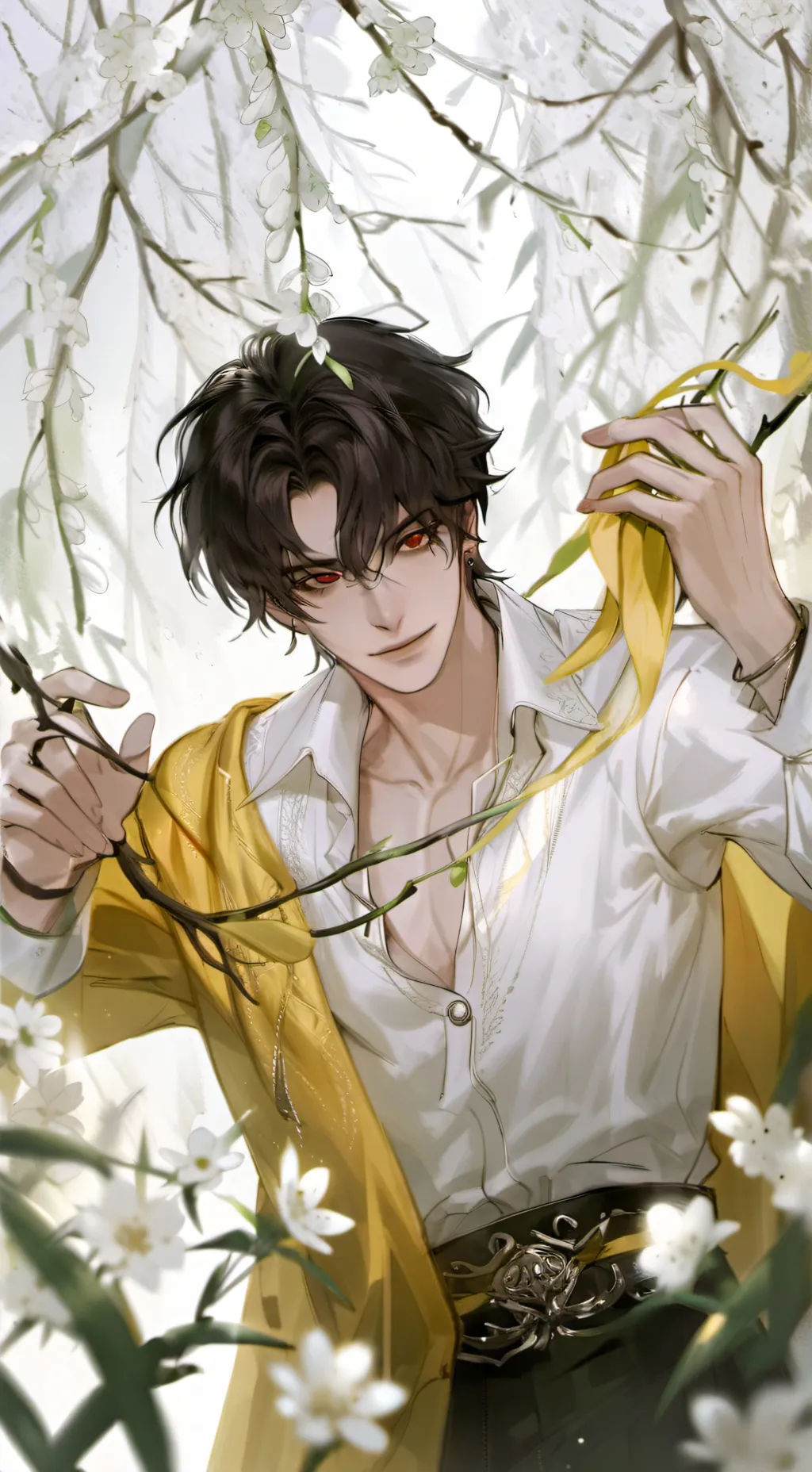 ai character: Jhon Mario  background