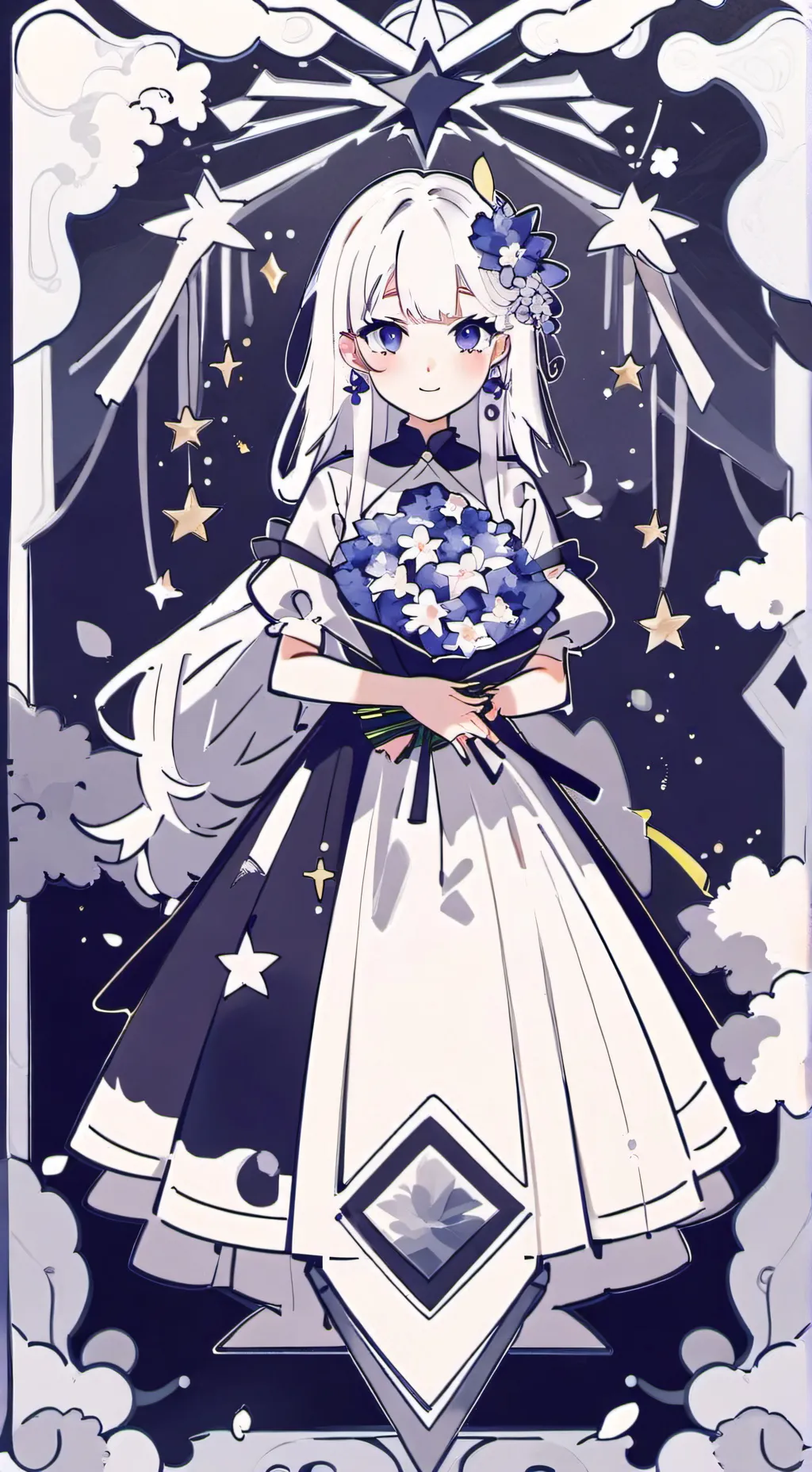 ai character: Md x Forsaken  background