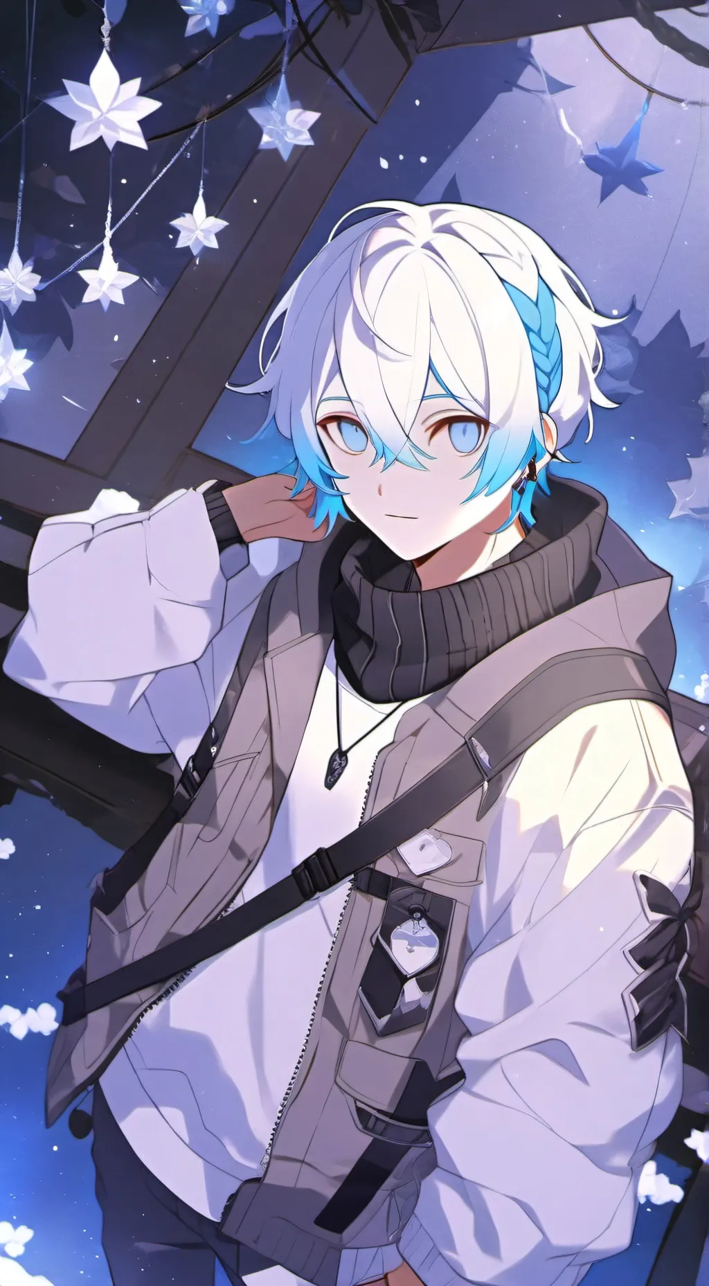 ai character: Yuri caelus yukimi background