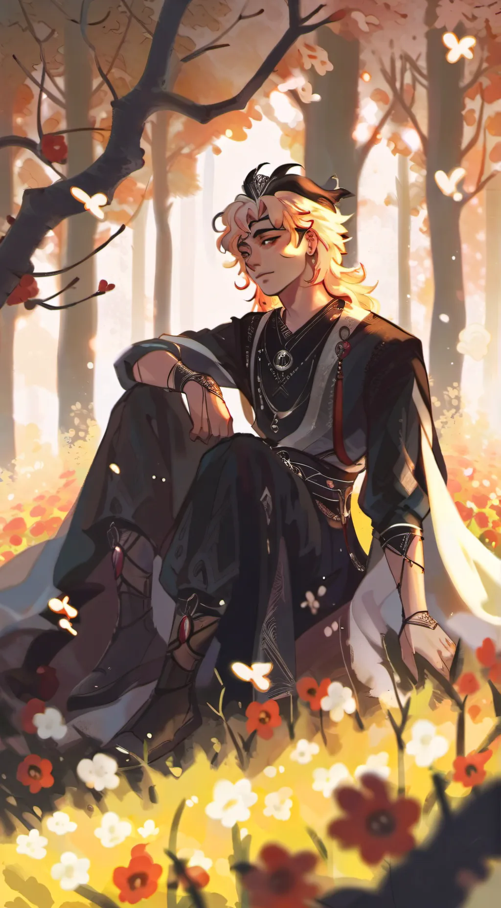 ai character: jamien ^°^ background