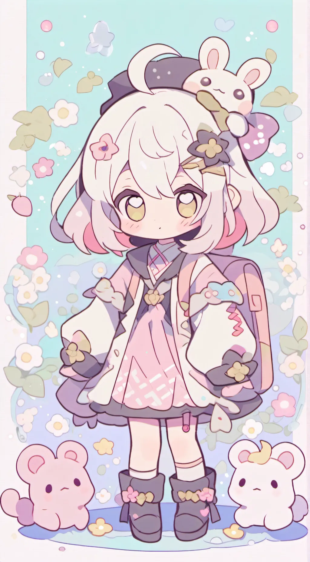 ai character: MHA normal day😁 background