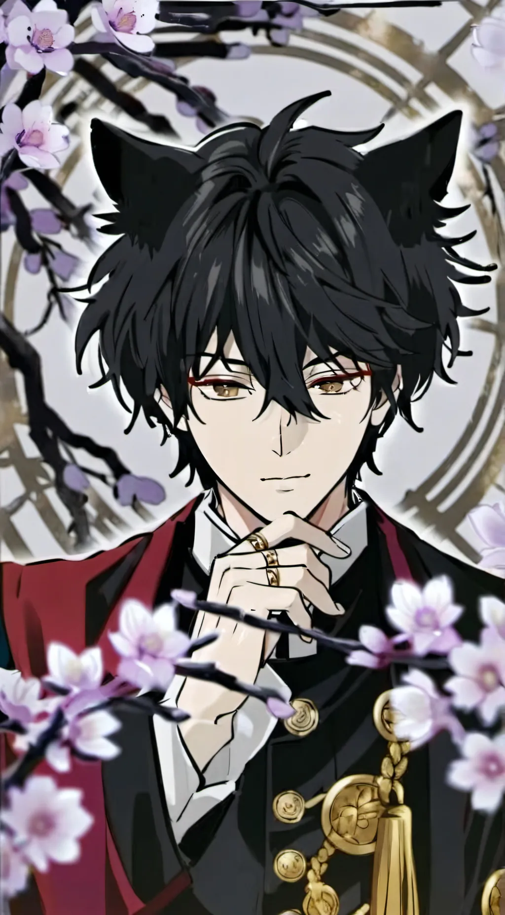 ai character: kny background