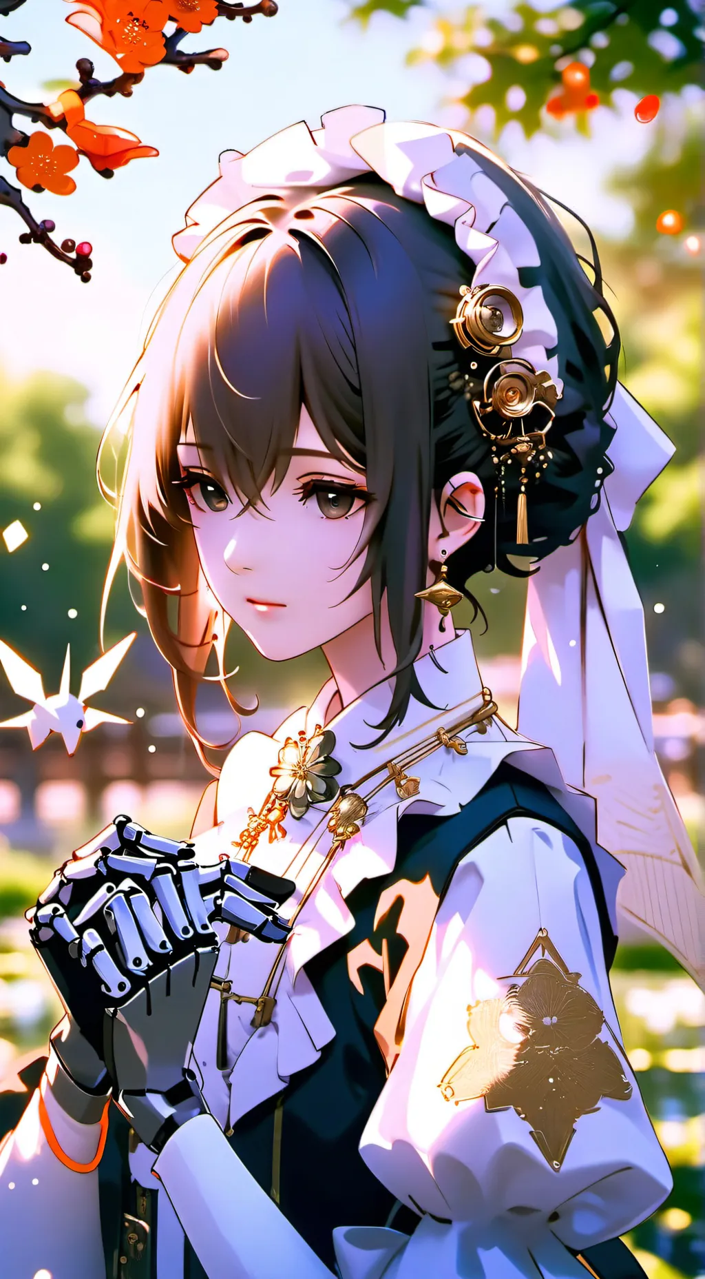 ai character: Haruka background