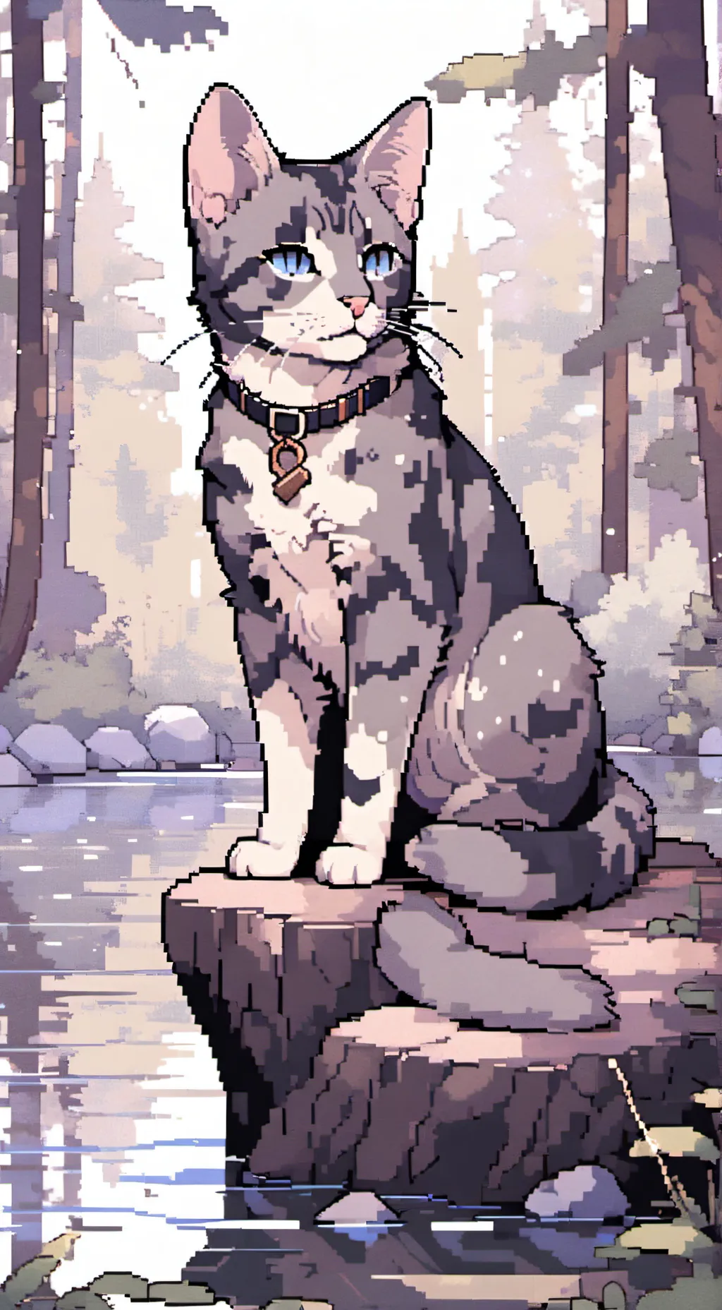 ai character: seal background