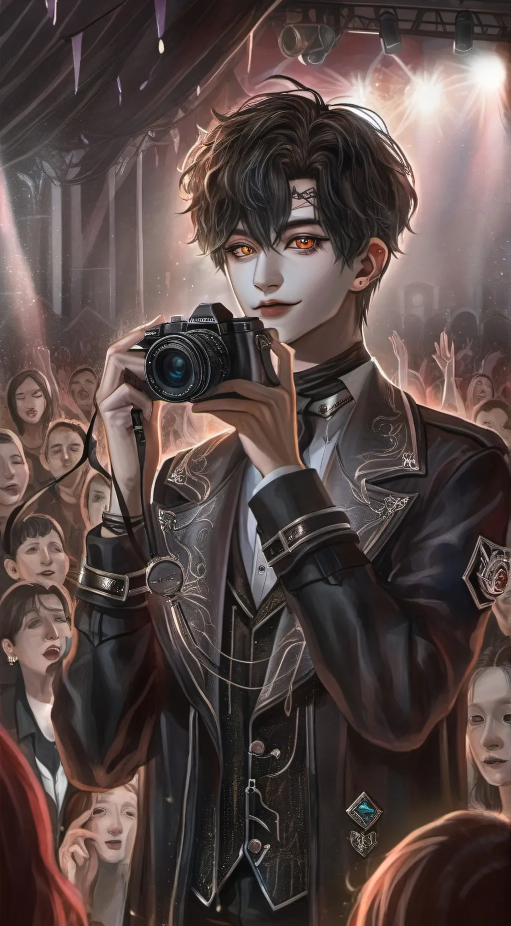 ai character: Zach background