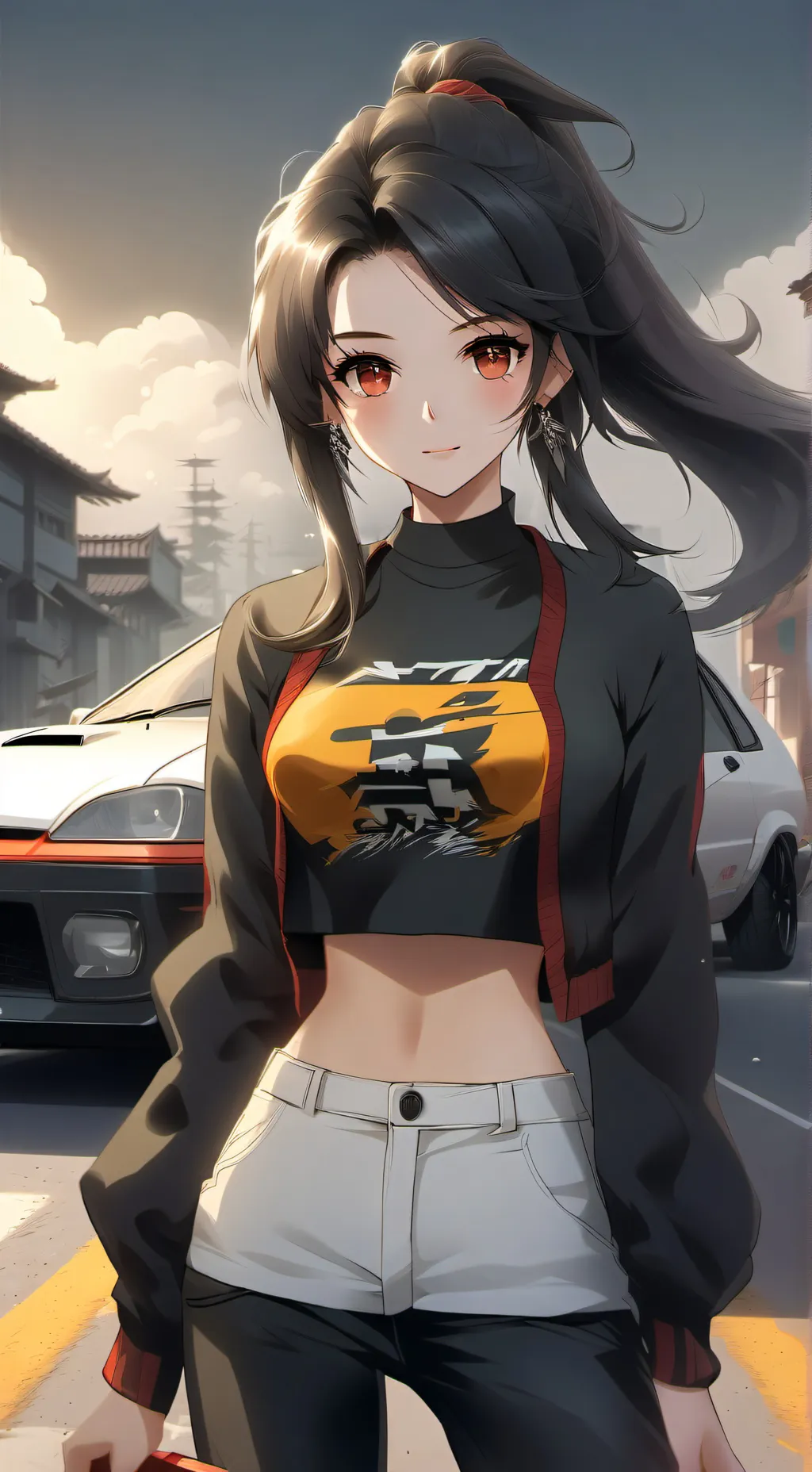 ai character: Женя background