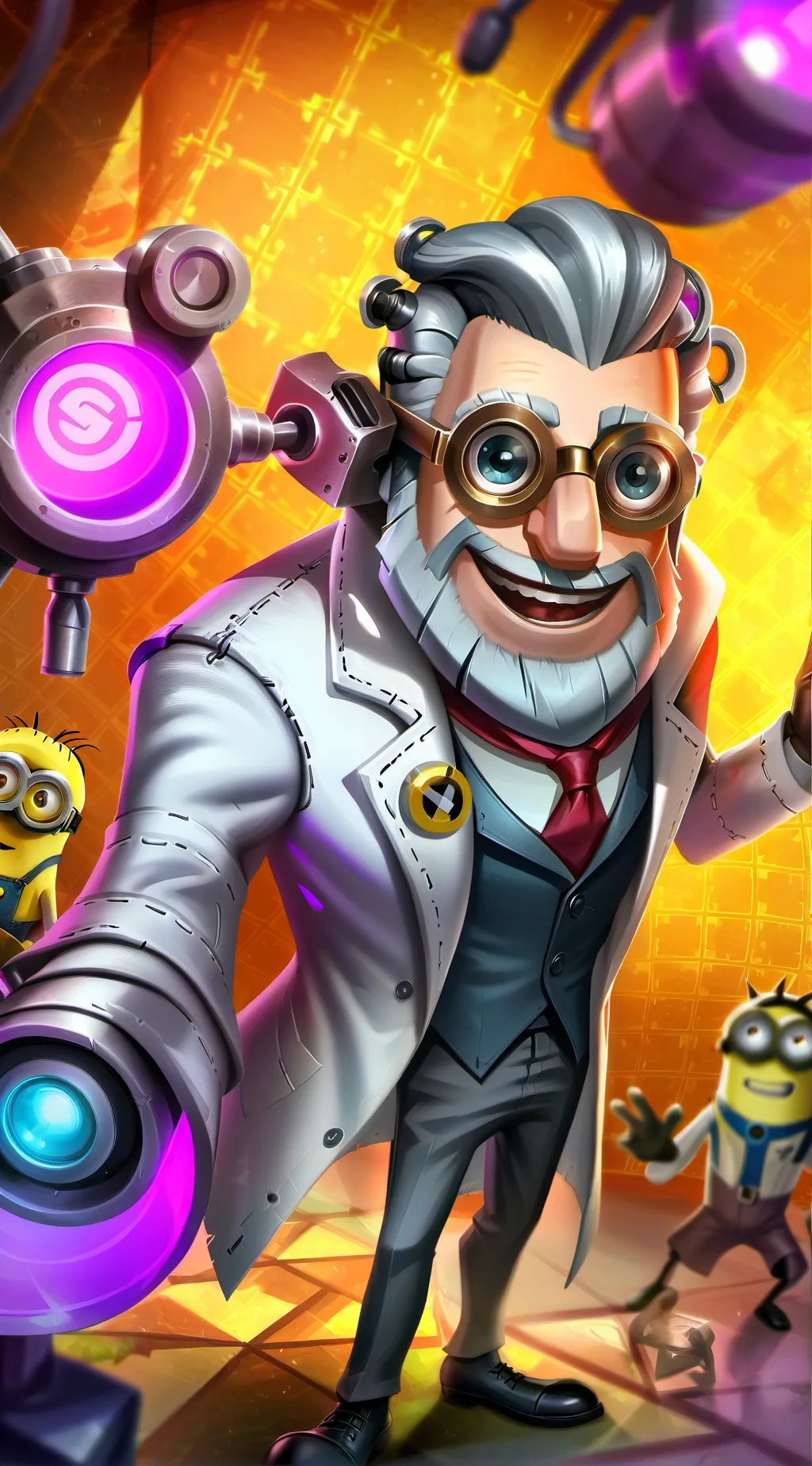 ai character: Dr. Nefario background