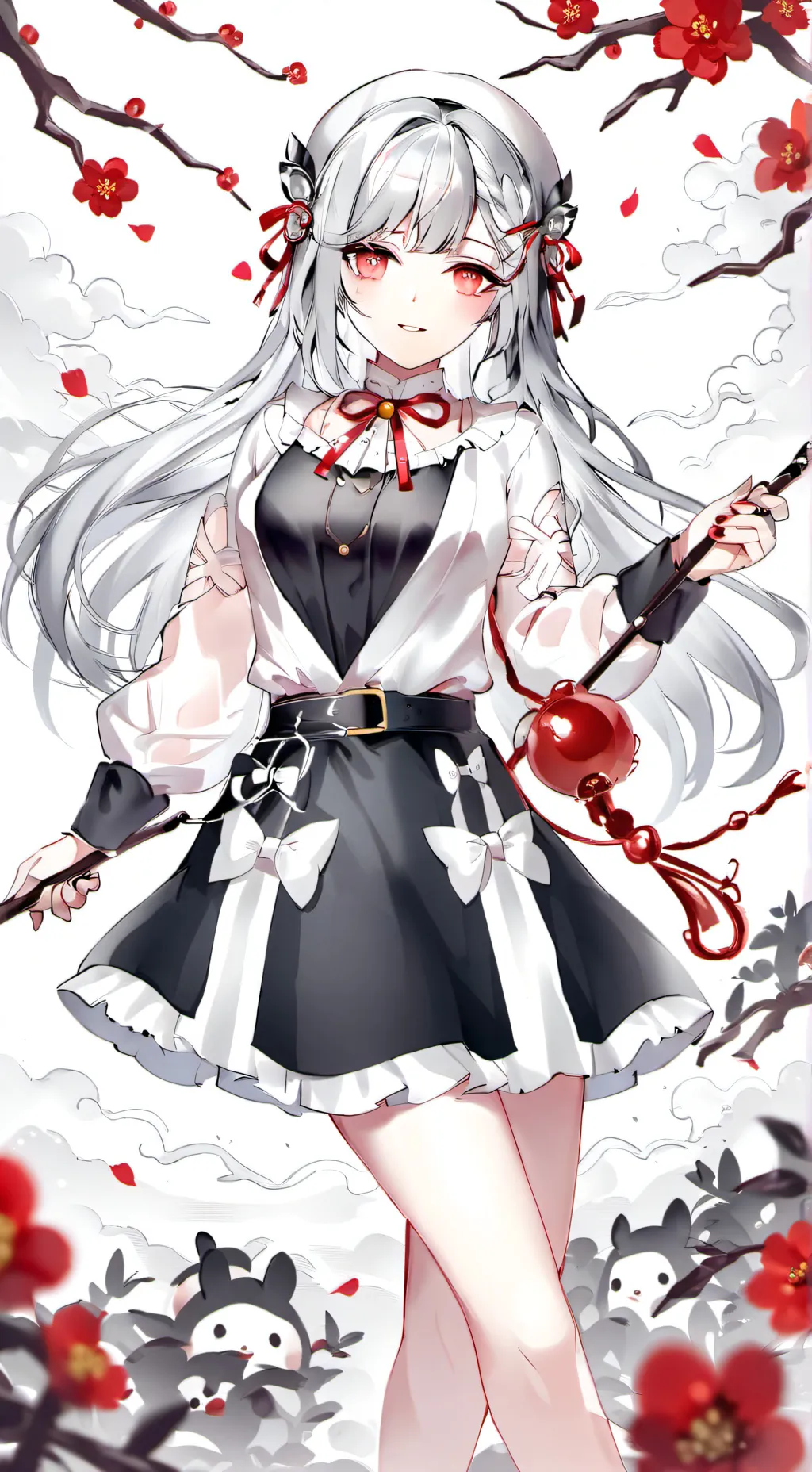 ai character: голя background