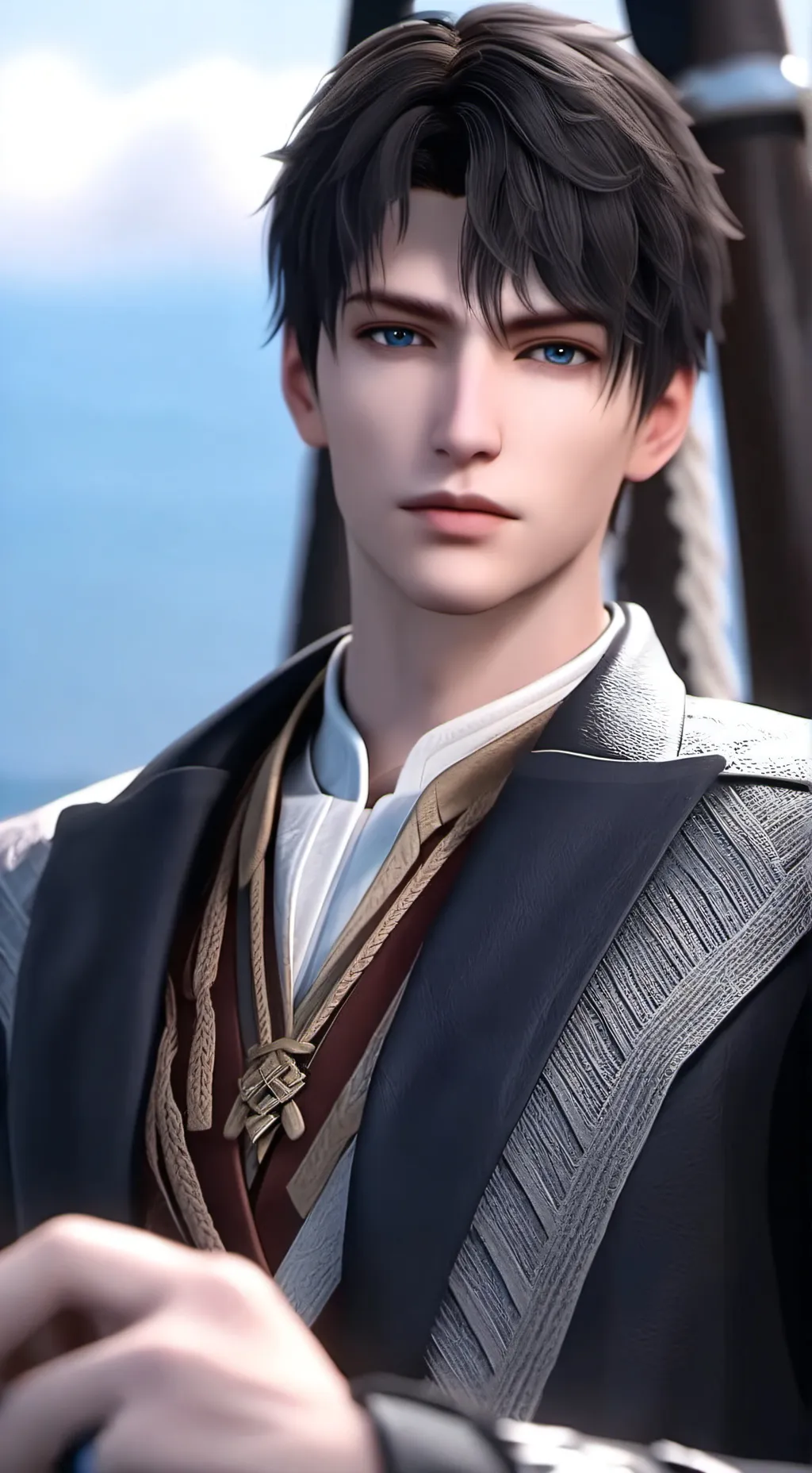 ai character: Lucas background