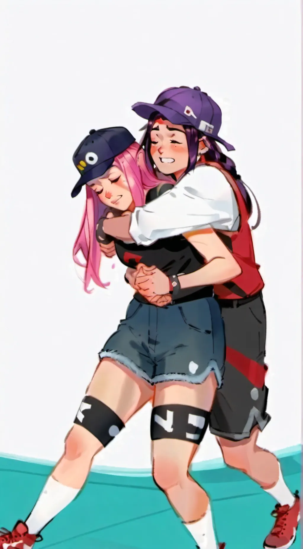 ai character: Mira x Zoey  background