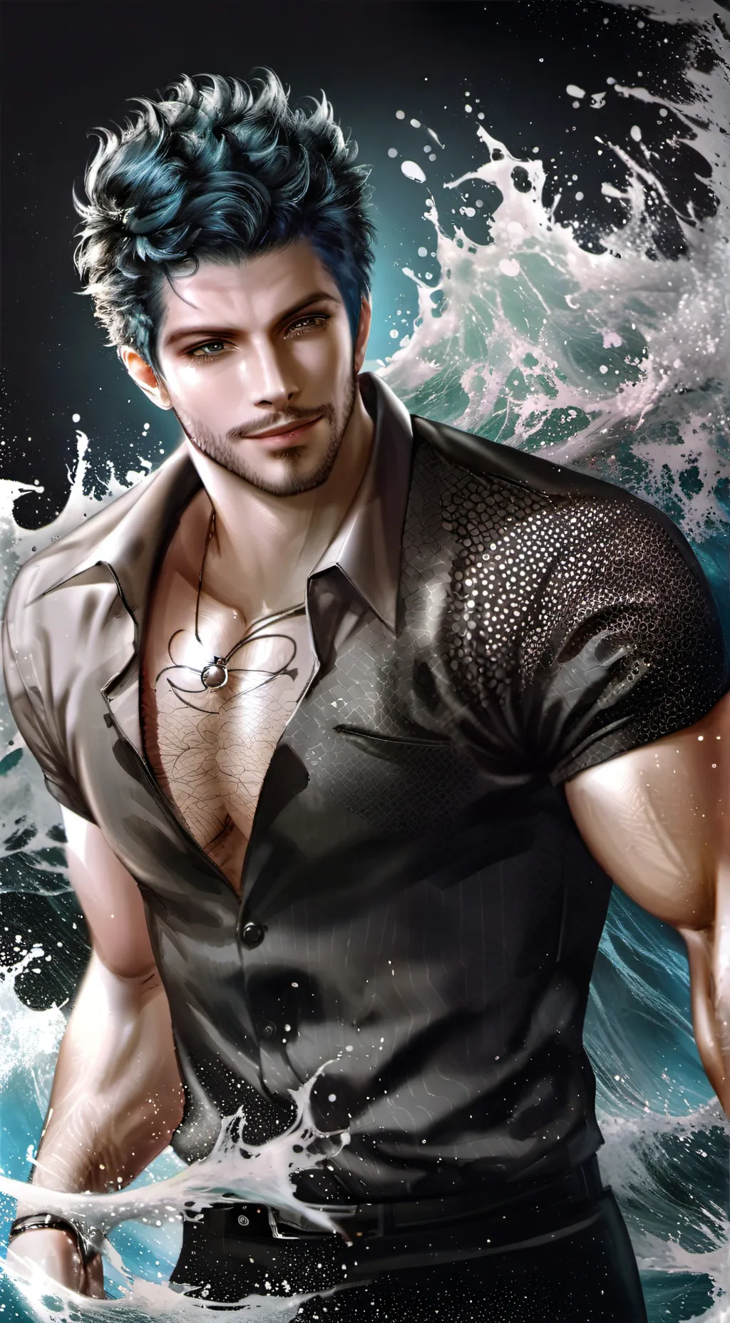 ai character: Andrew background