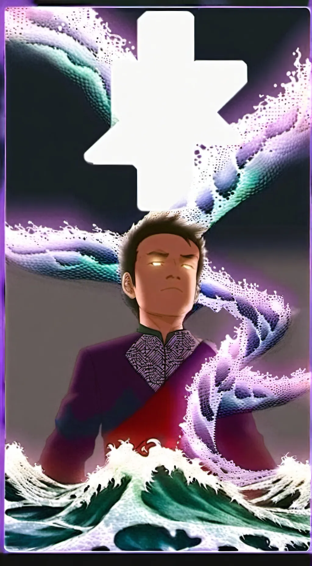 ai character: Sharkboy background