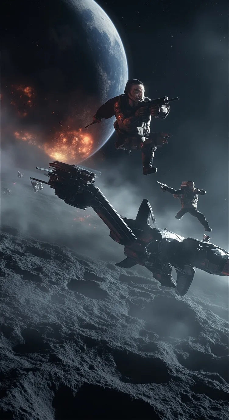 ai character: Space wars!!!!! background