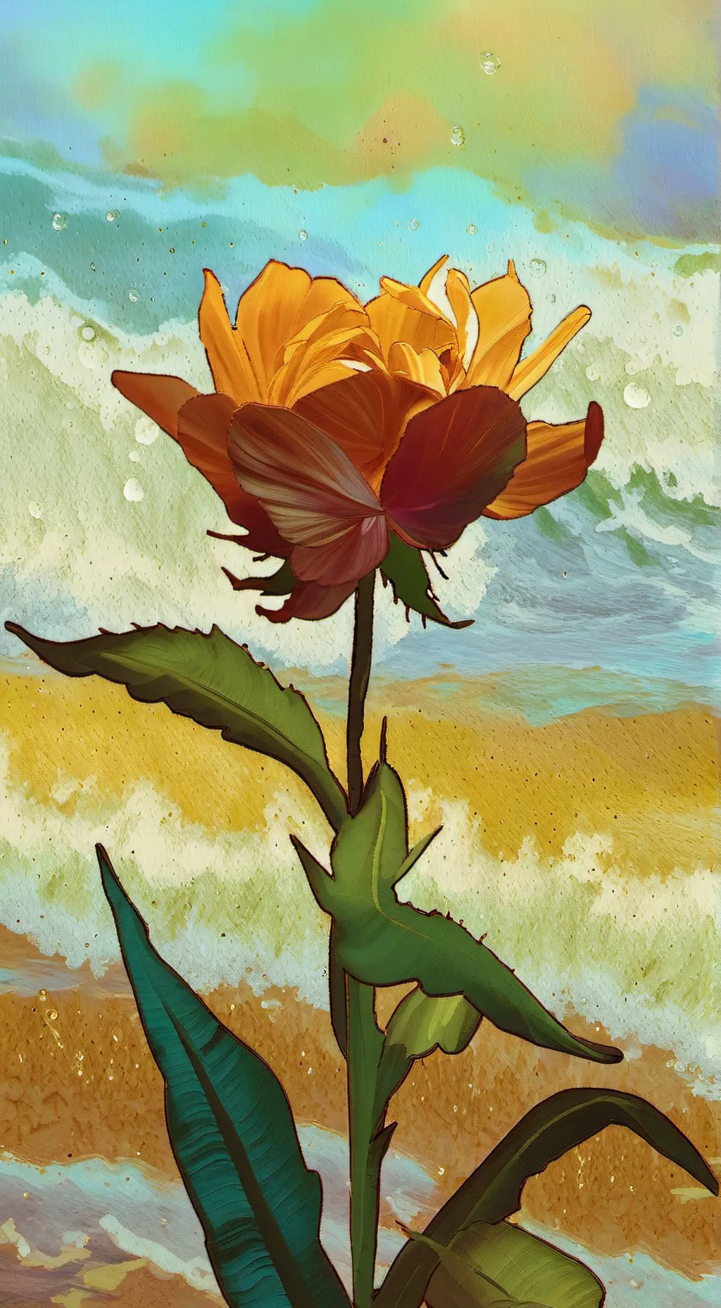 ai character: ~Dandys World~+OCs background