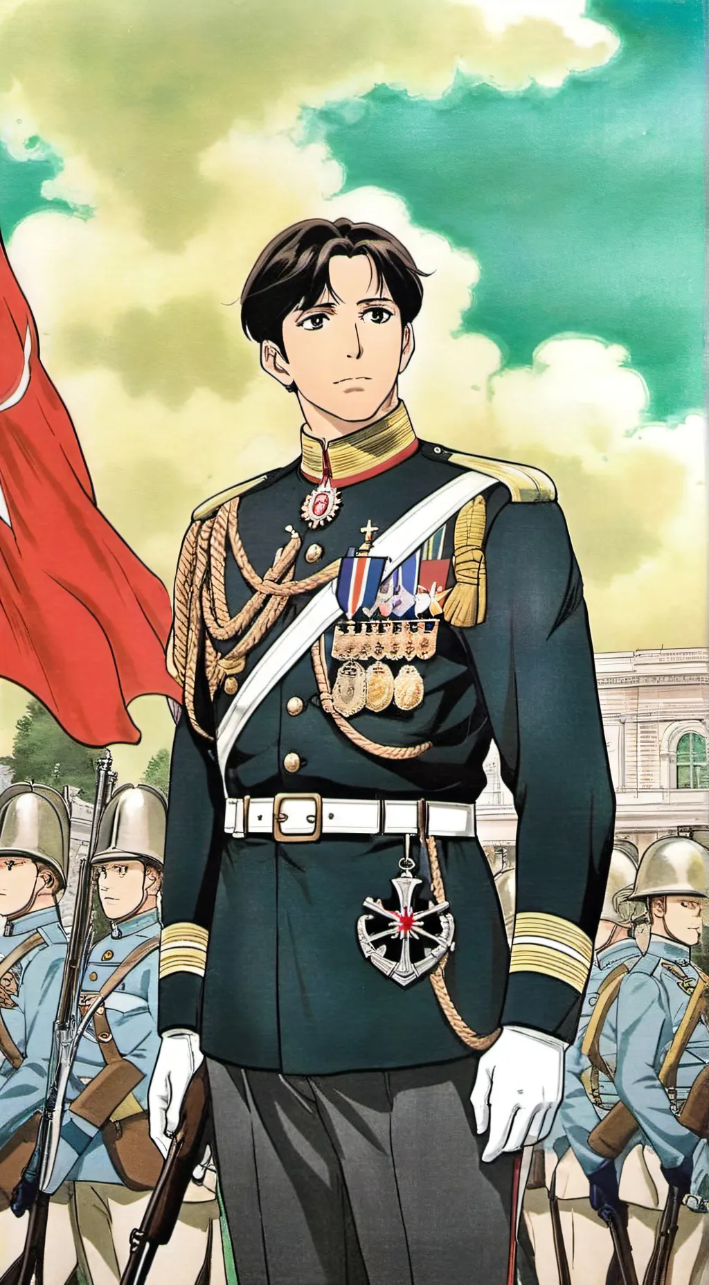 ai character: Commander Elias background