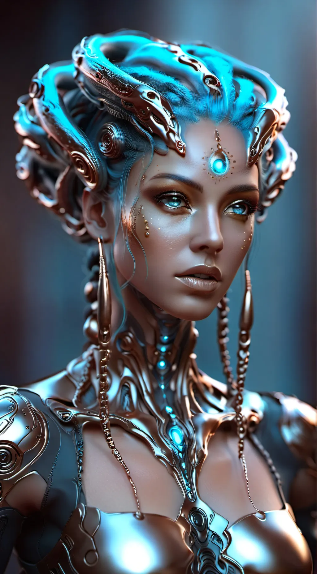 ai character: Akiko StarBound background