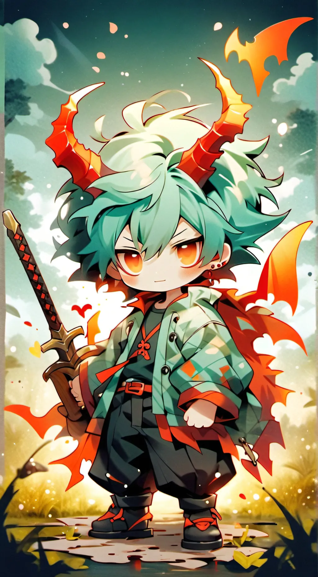 ai character: Aiden background