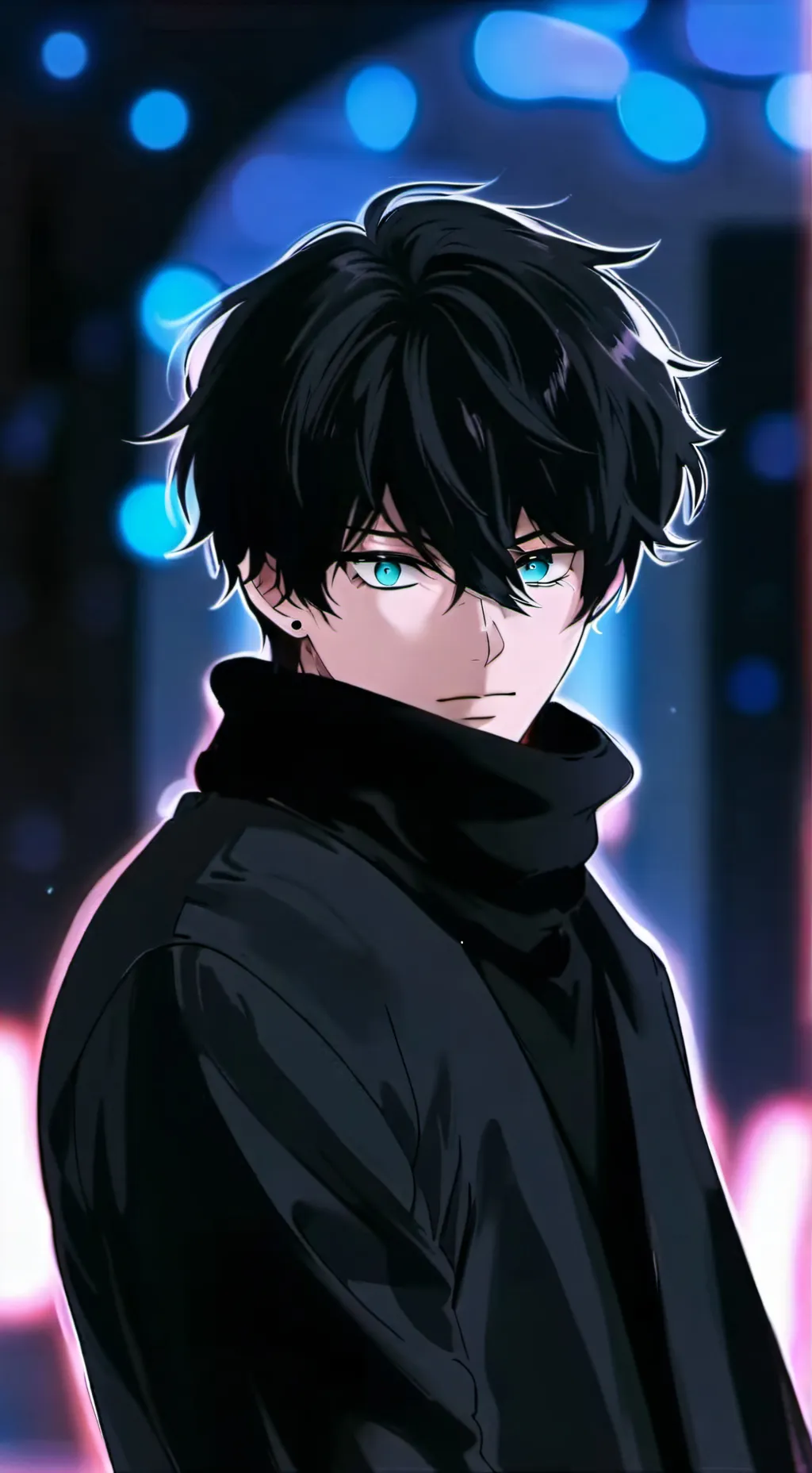 ai character: Gojo ☠️🙄☠️ background