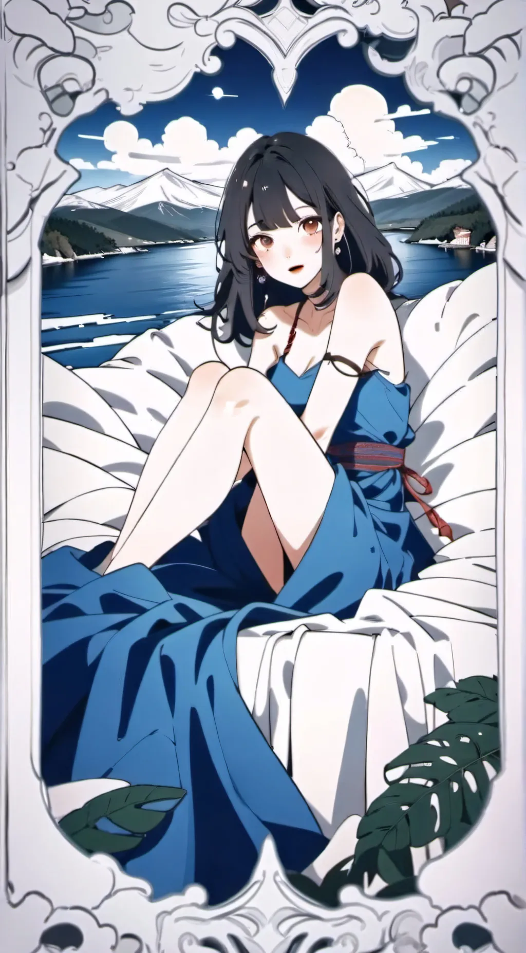 ai character: melani background