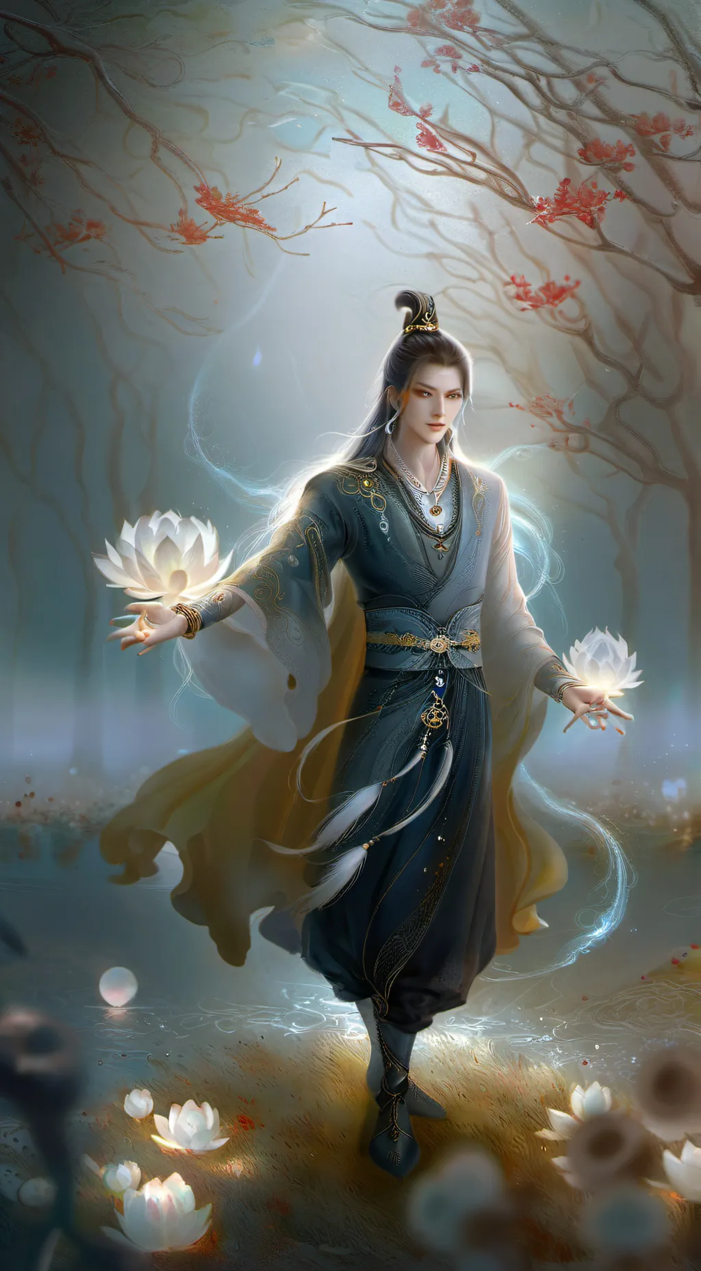 ai character: god👳‍♂️ background