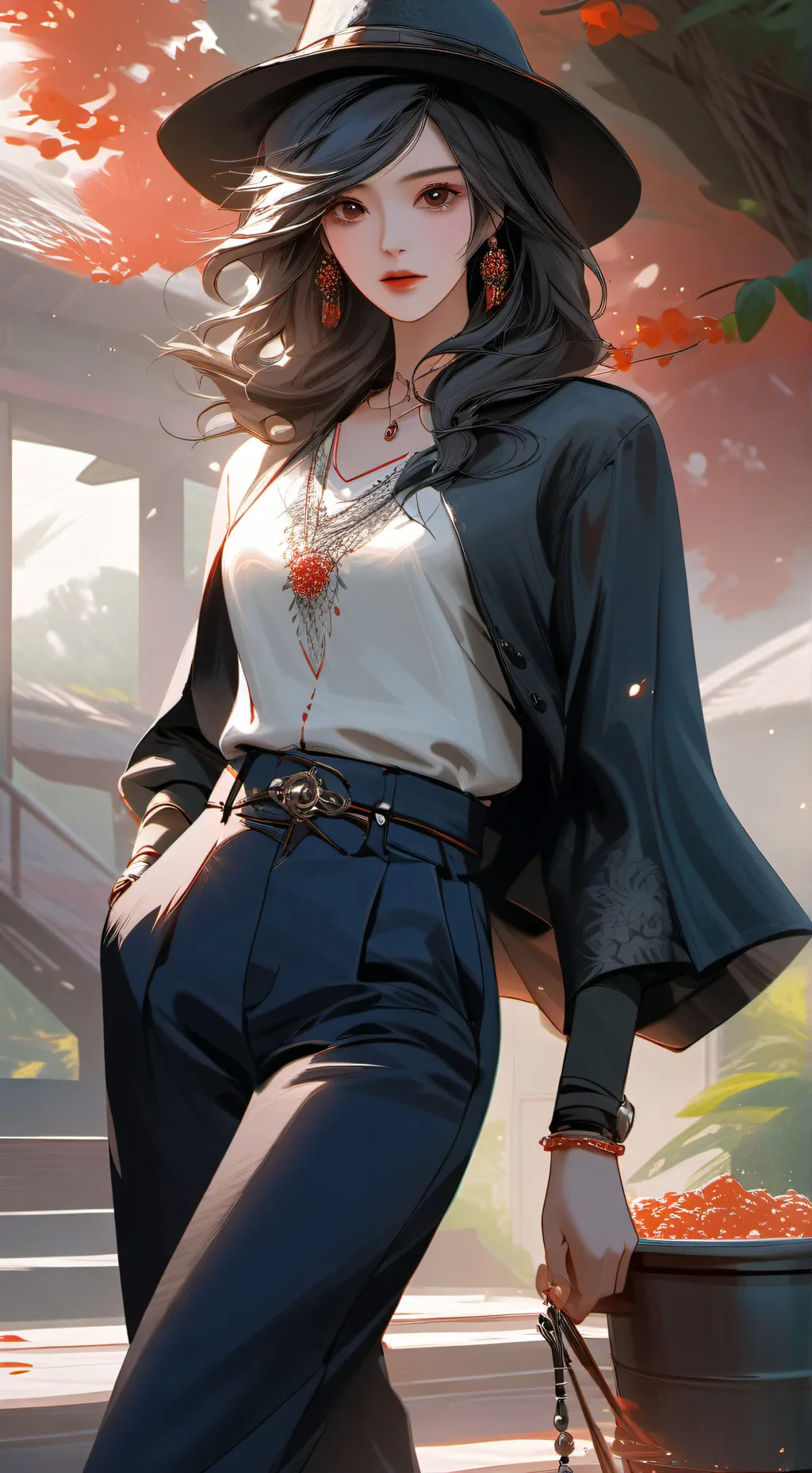 ai character: ♥️Kate♥️ background