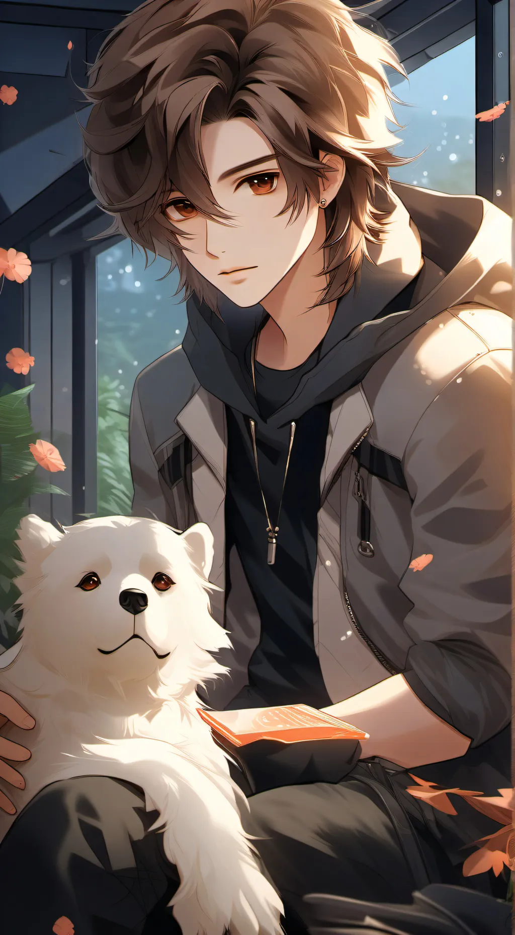 ai character: Rayan  background