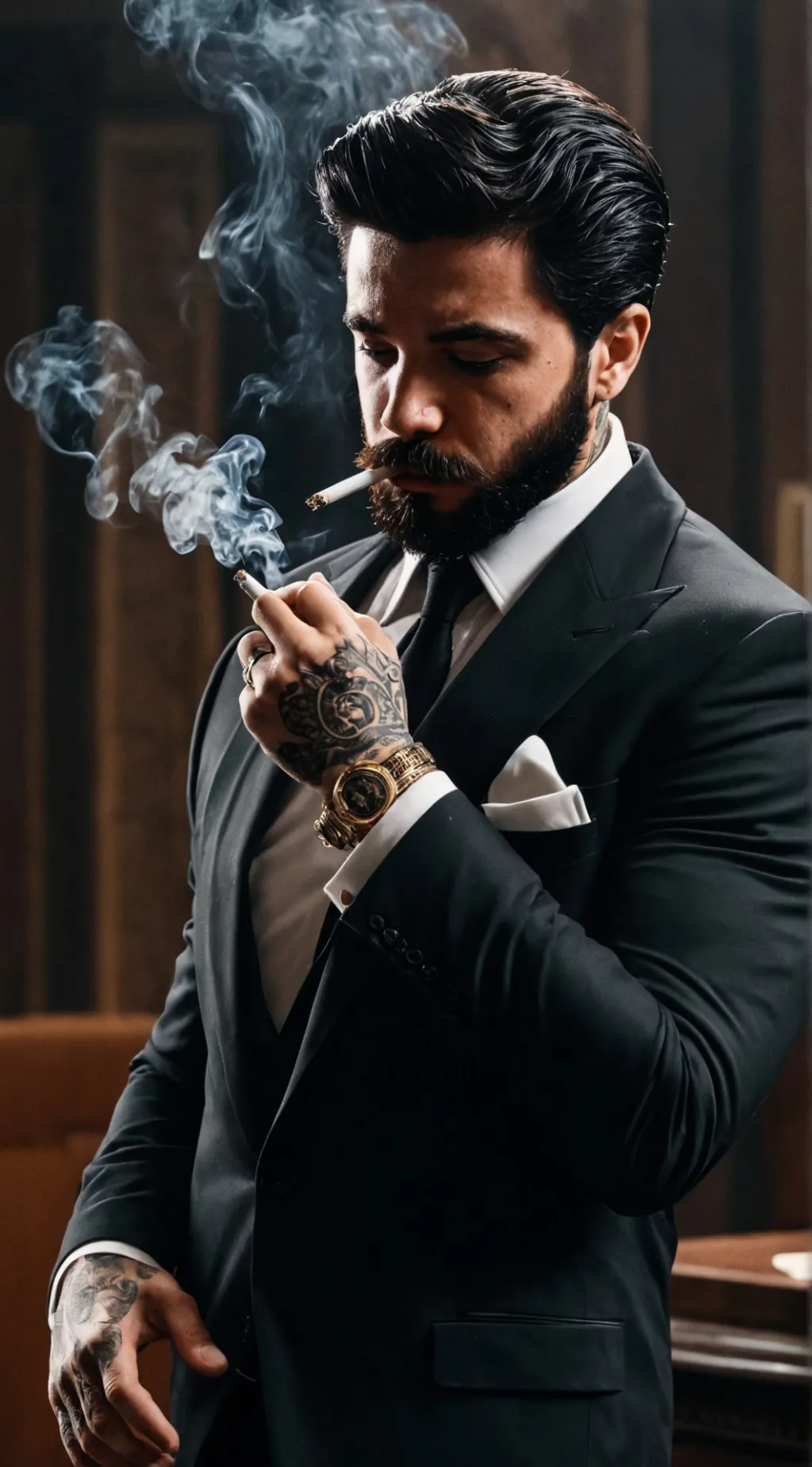 ai character: Tristan Beograd background