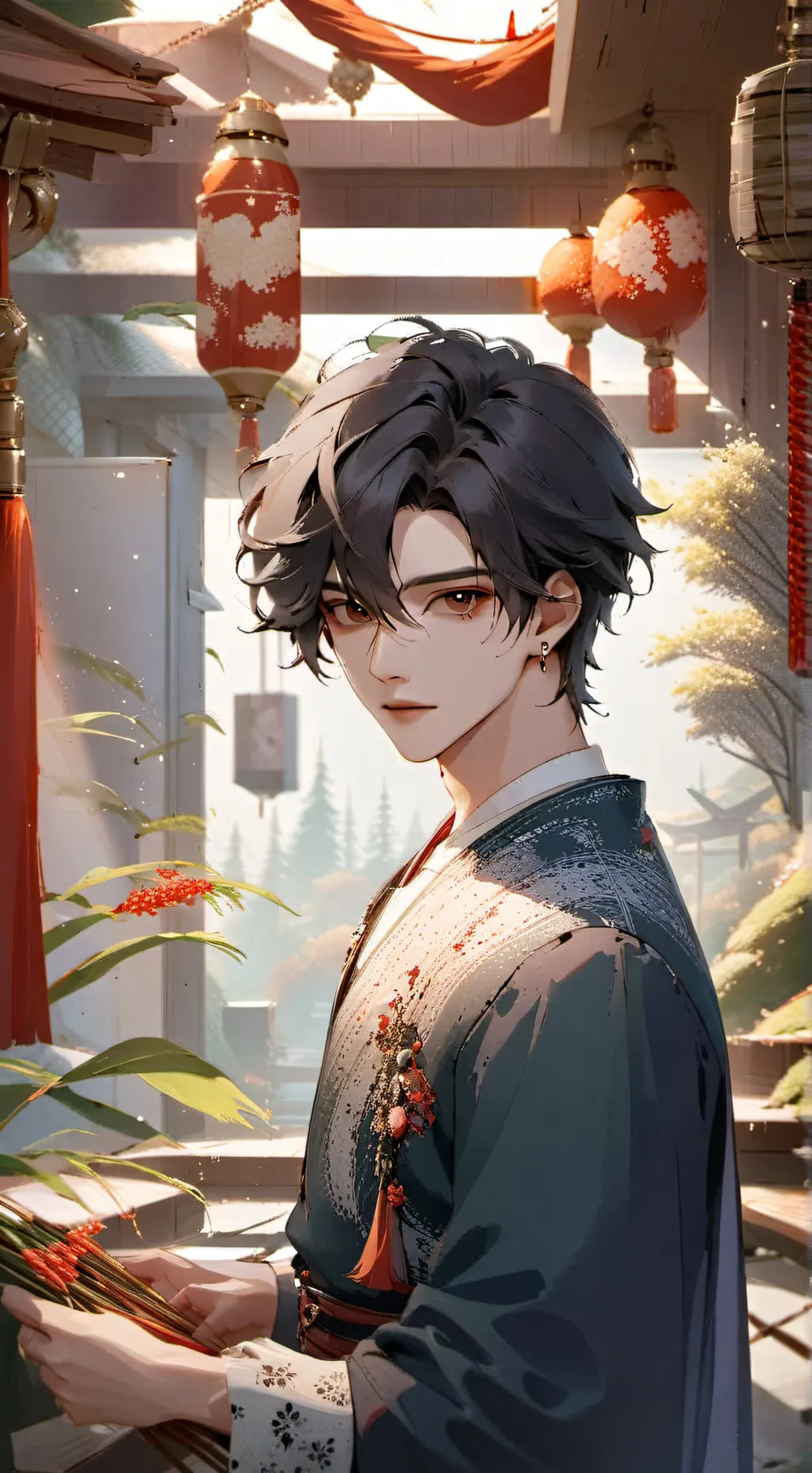 ai character: Ethan background