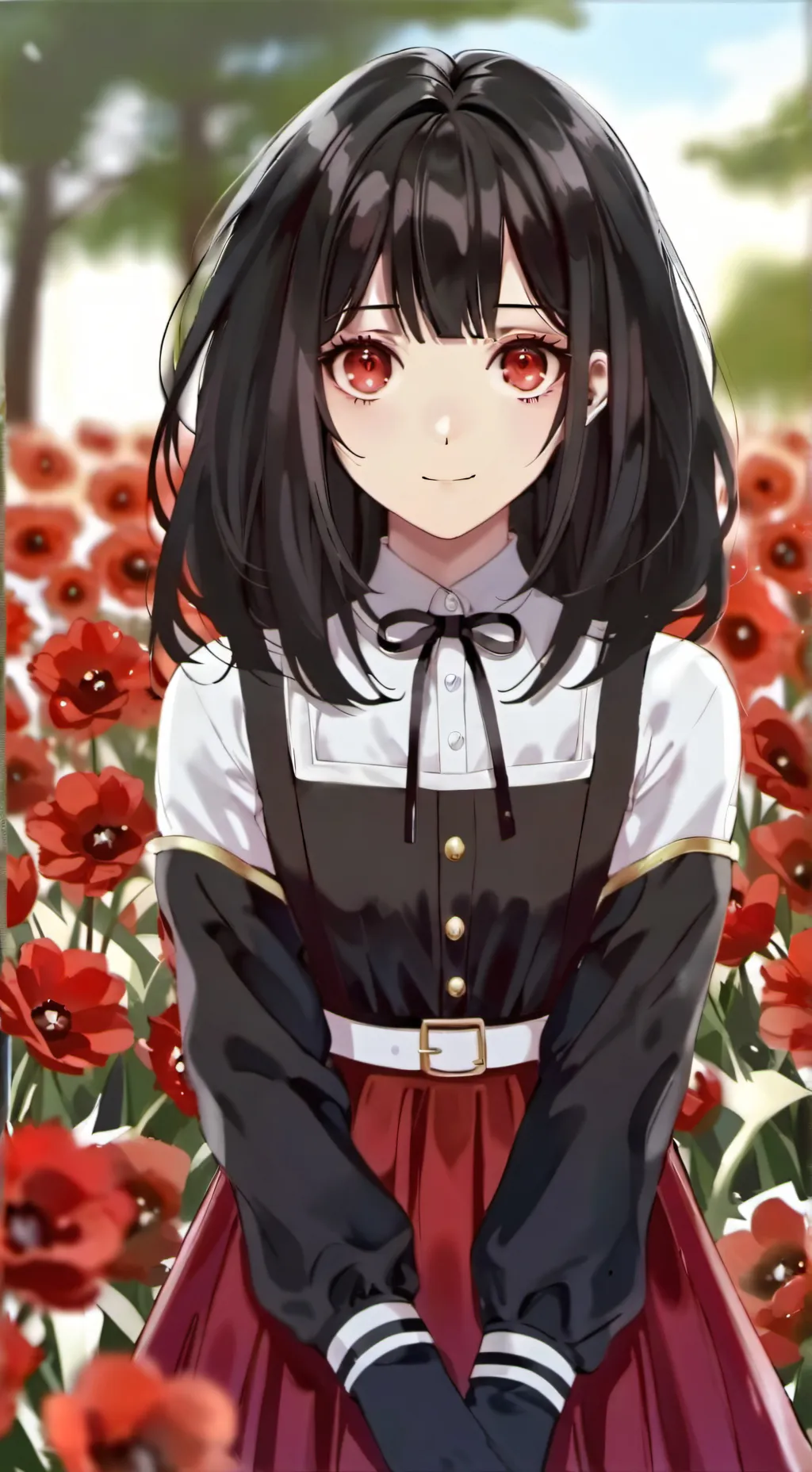 ai character: Luna background