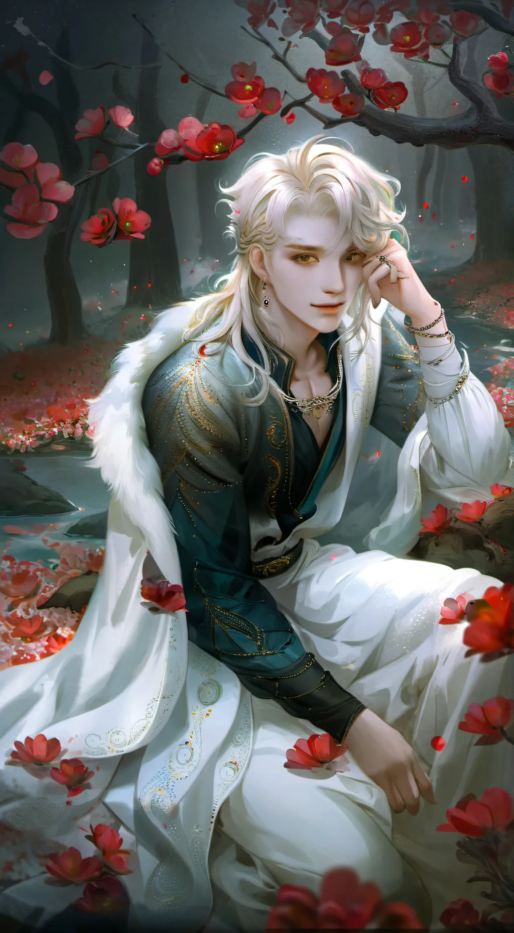 ai character: olice background