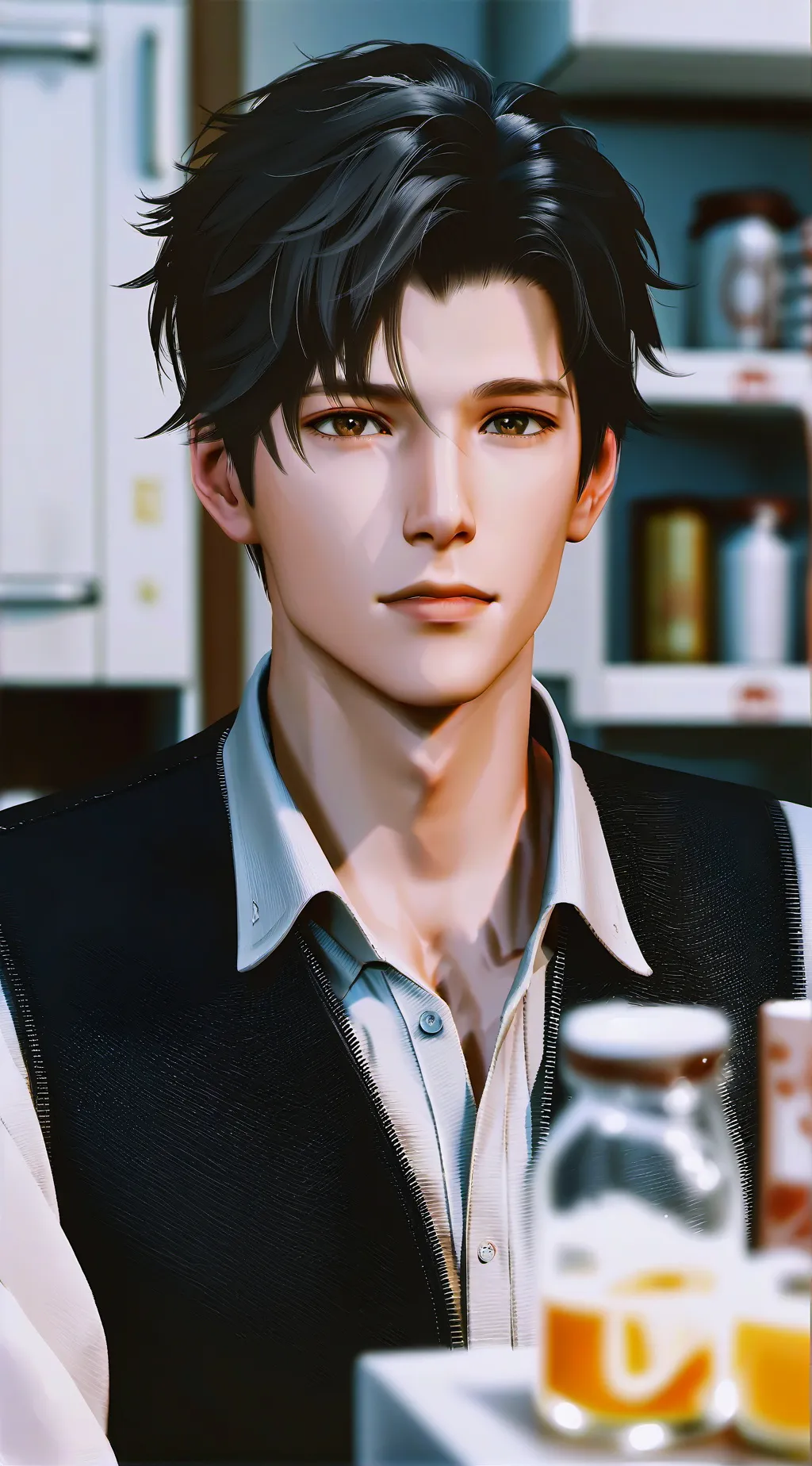 ai character: Liam background