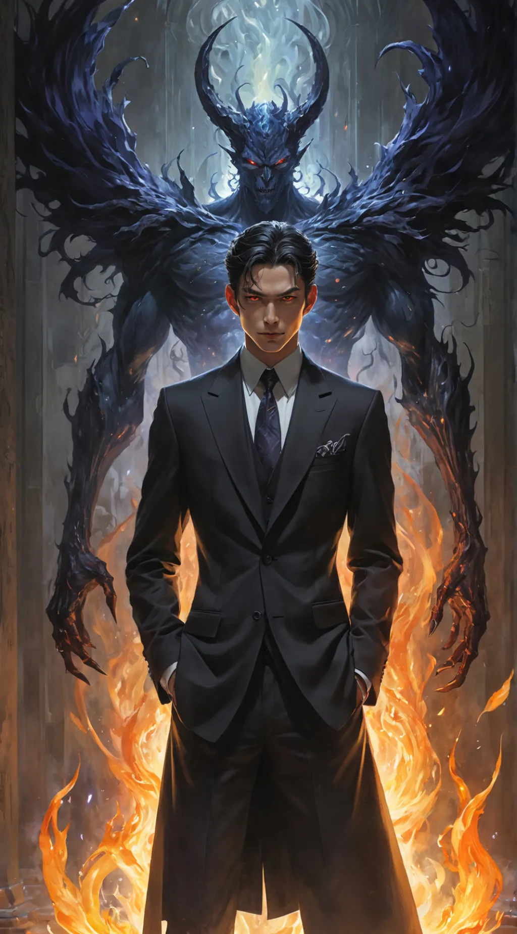 ai character: Lucien background