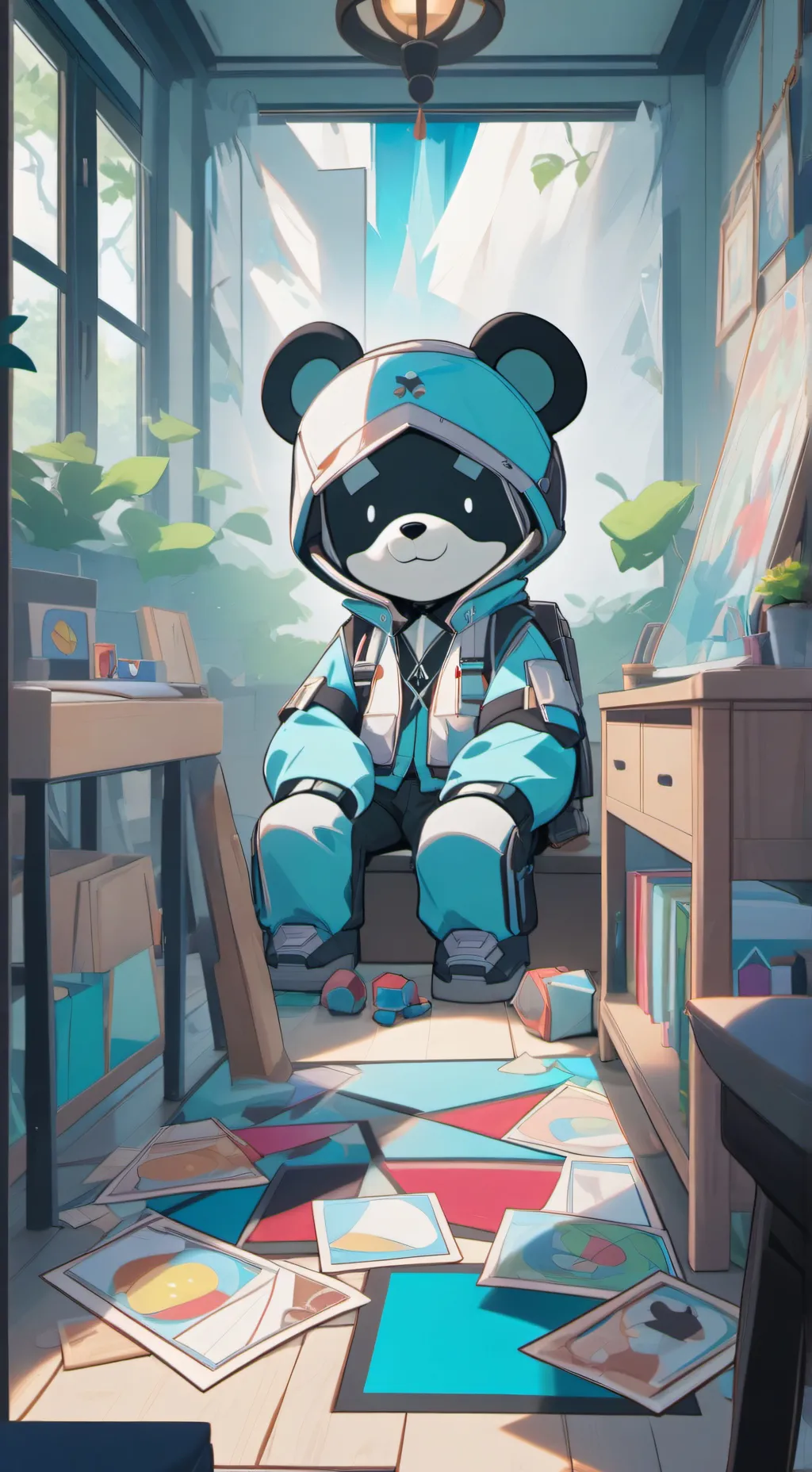 ai character: this is Jordan  background