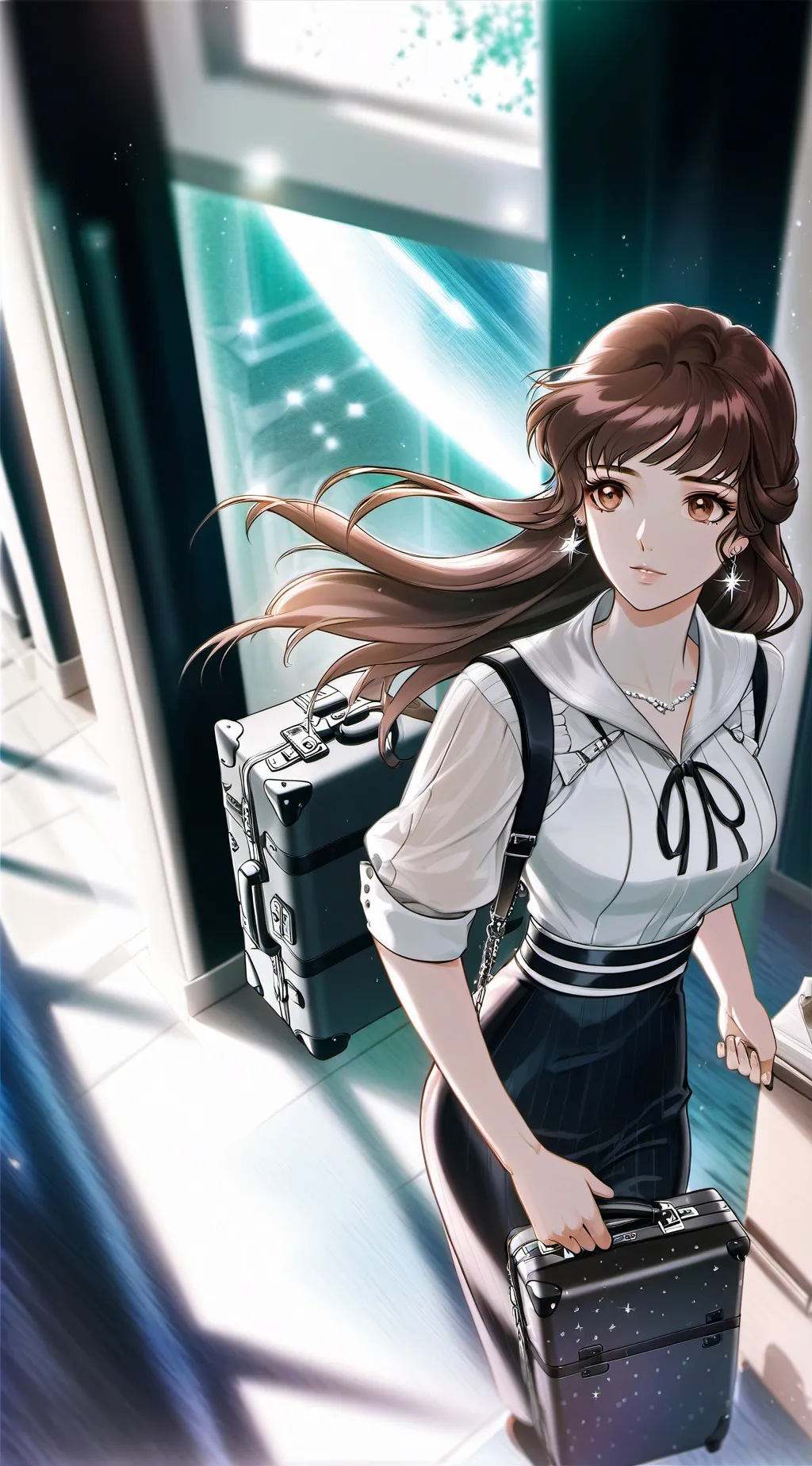 ai character: Lexie  background