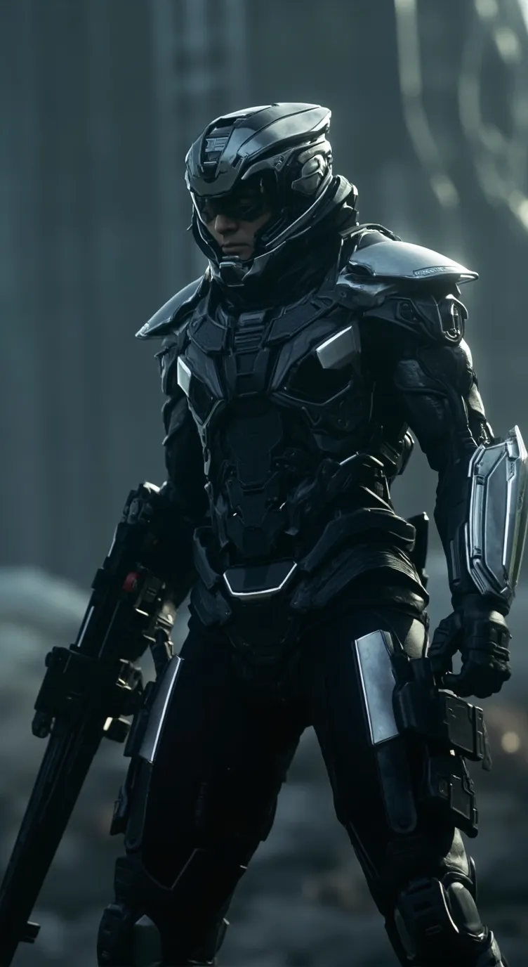 ai character:  SERAPHINE LABS ° background