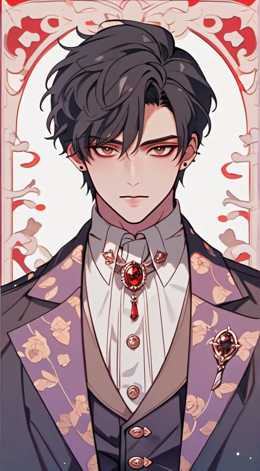 ai character: Enzo. background