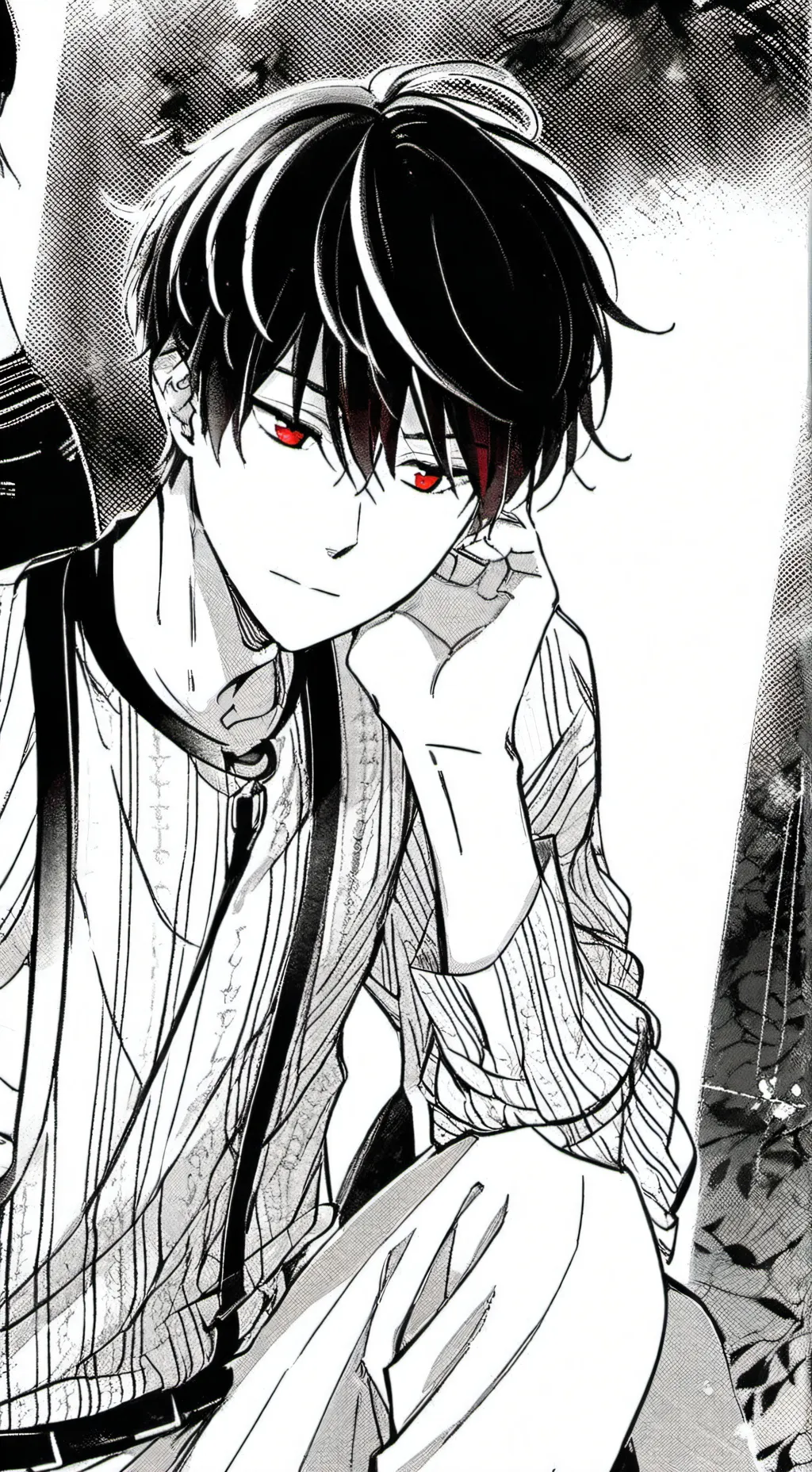 ai character: Kieran Barcheo  background