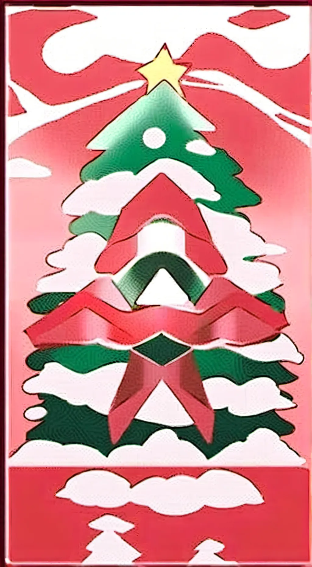 ai character: ChristmasCookie! background