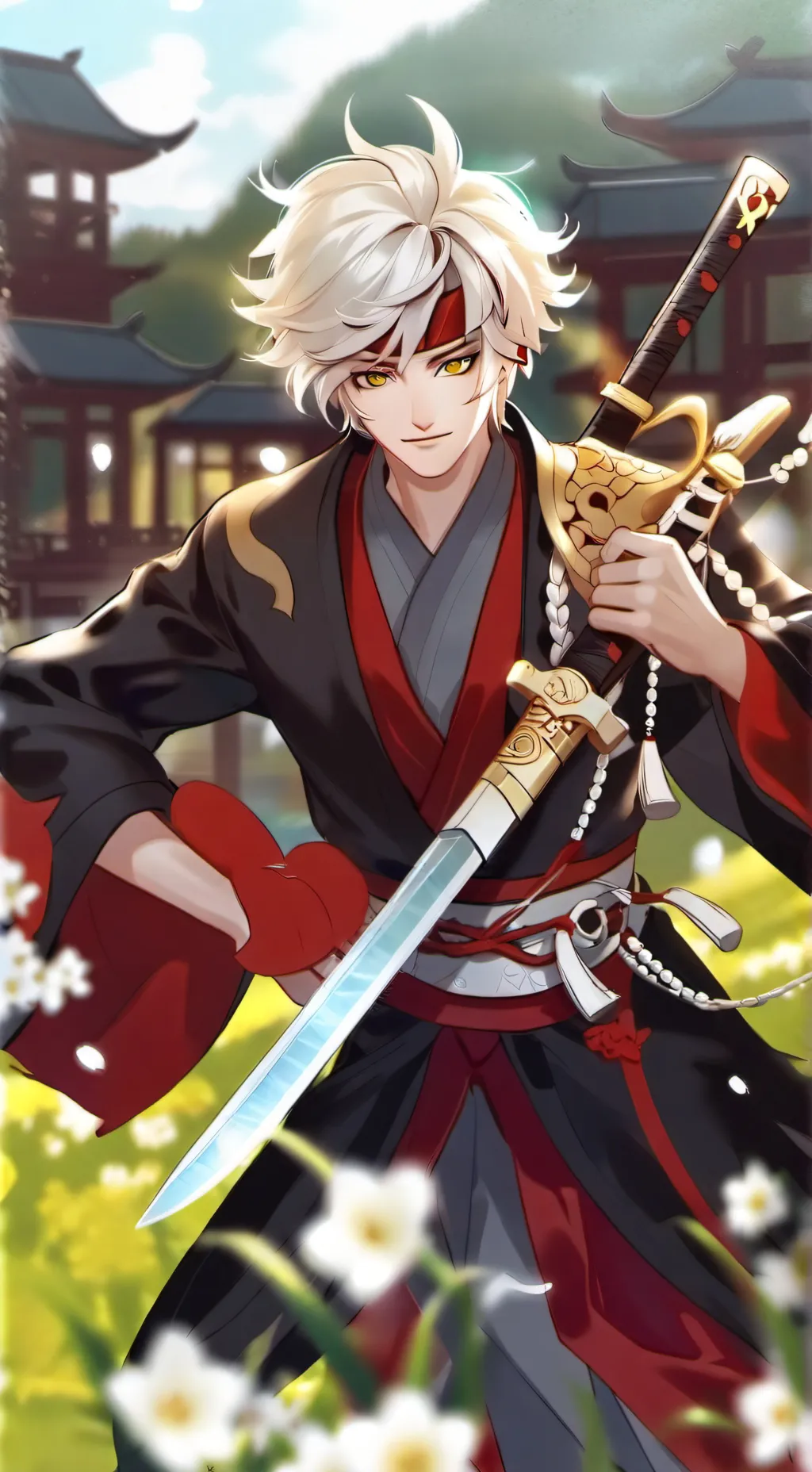 ai character: Ninjago  background