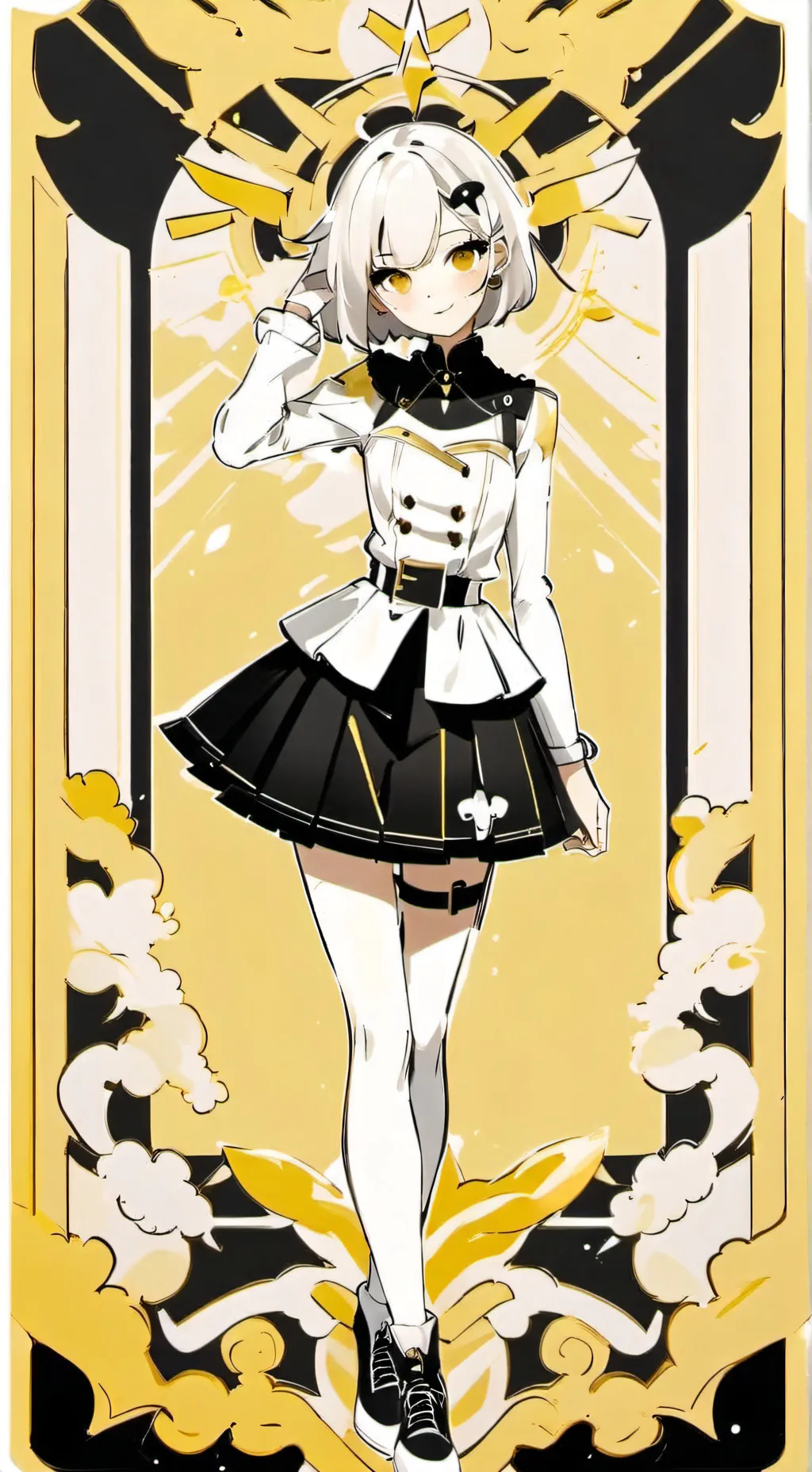 ai character: Mily y su misterio background