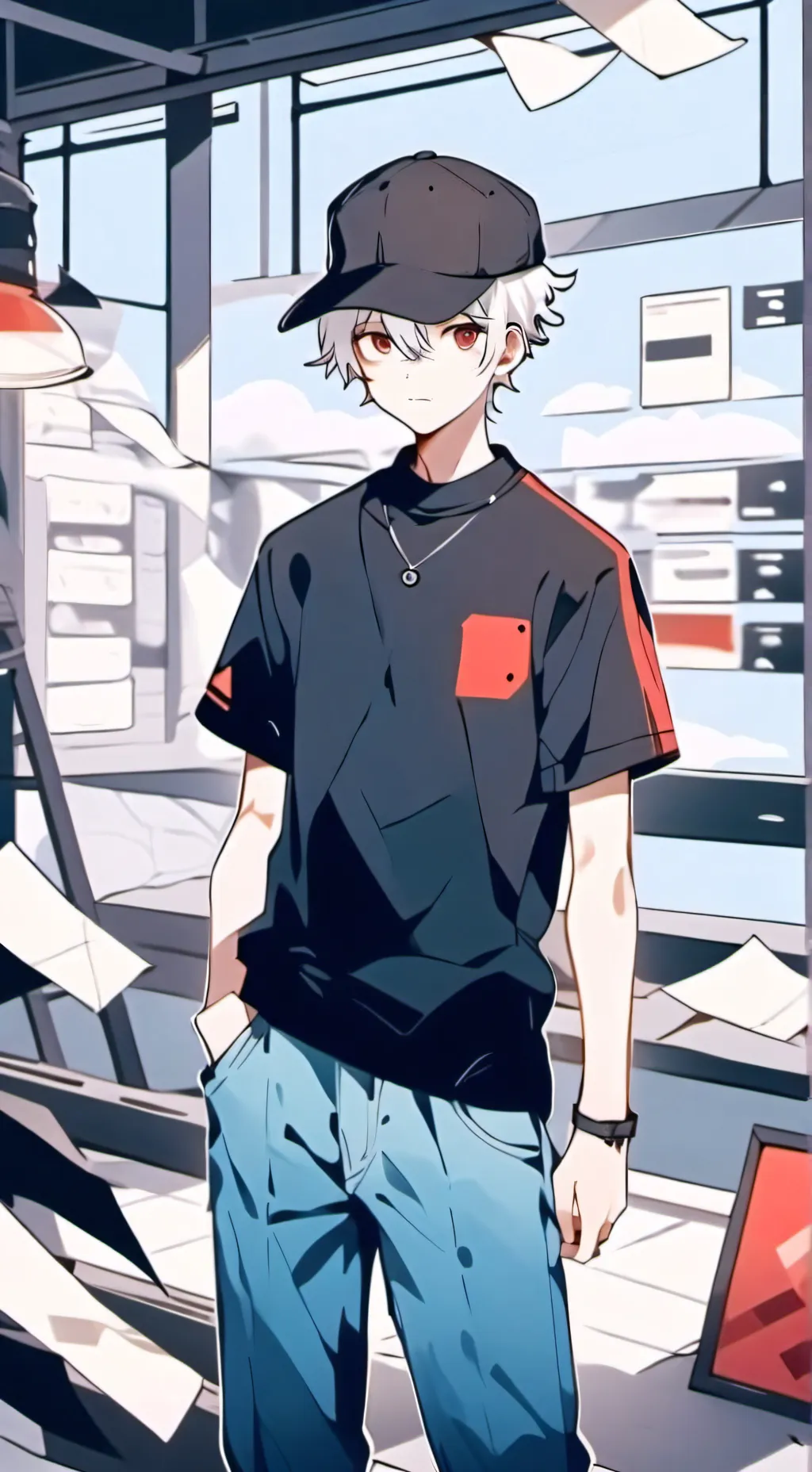 ai character: Guest [Roblox] background