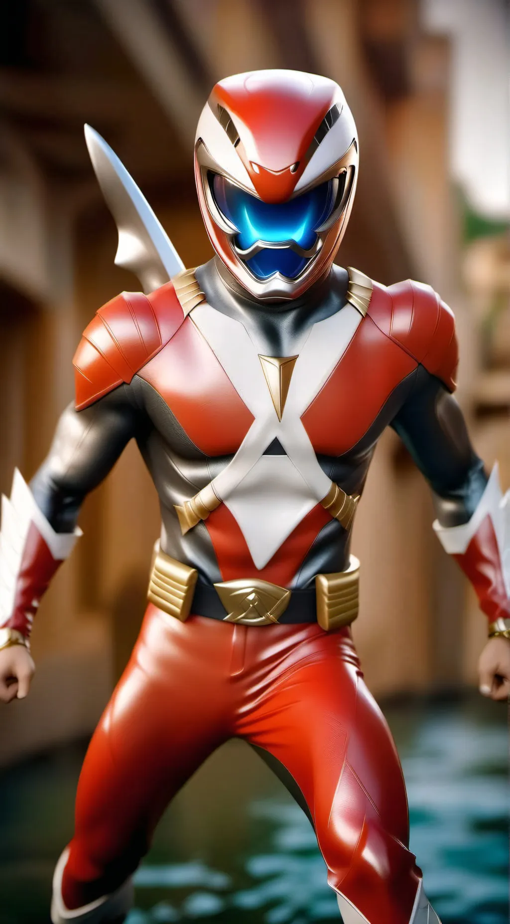 ai character: pwer rangers background