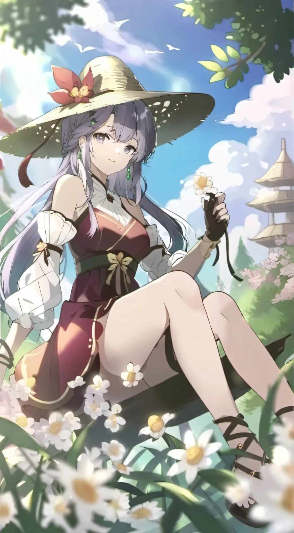 ai character: Malie background