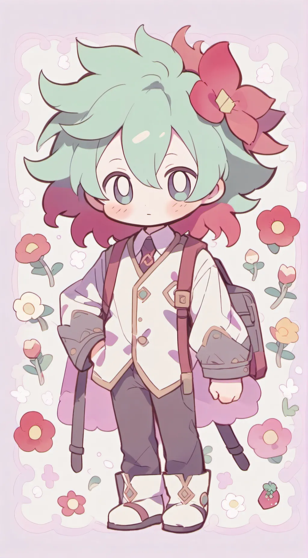 ai character: Dandy's World background